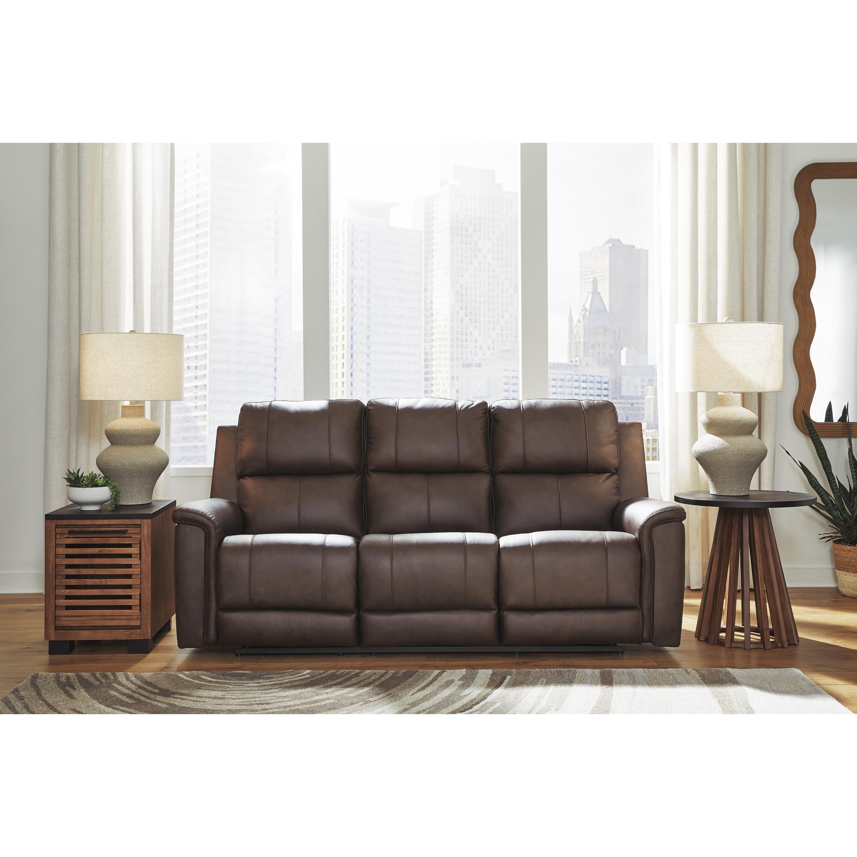  Manufacturer Color_Espresso --  Bleckley PCU1200115 Power Reclining Sofa with Adjustable Headrest IMAGE 6