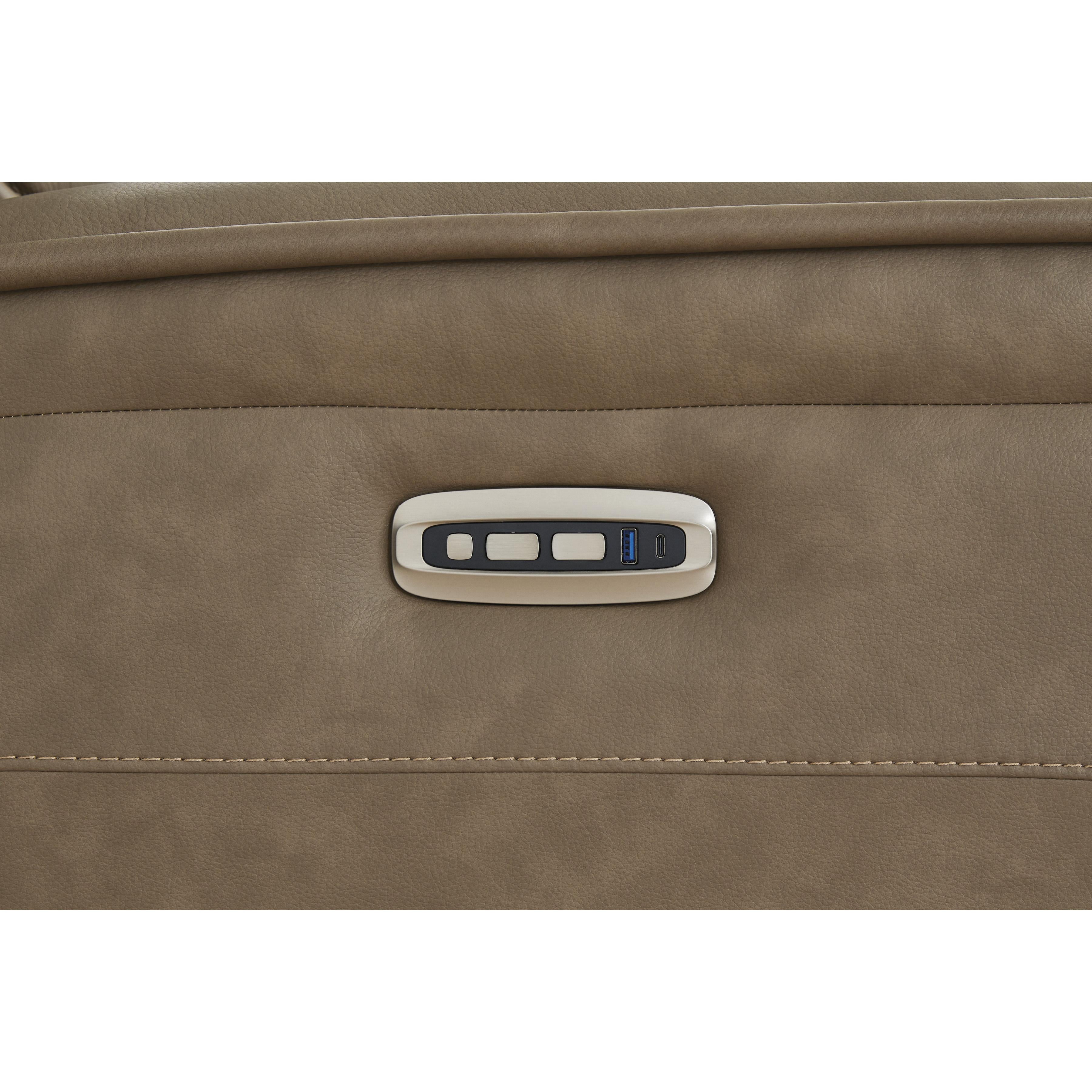  Signature Design by Ashley Glencroft PCU1240013 Power Recliner with Adjustable Headrest IMAGE 8