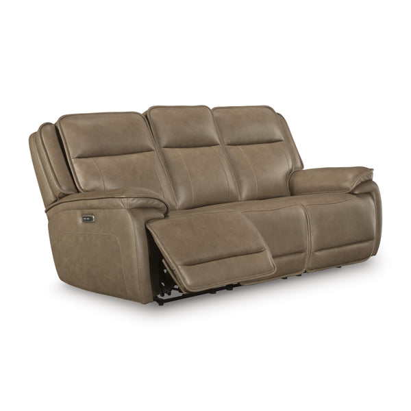 Signature Design by Ashley Glencroft PCU1240015 Power Reclining Sofa with ADJ Headrest