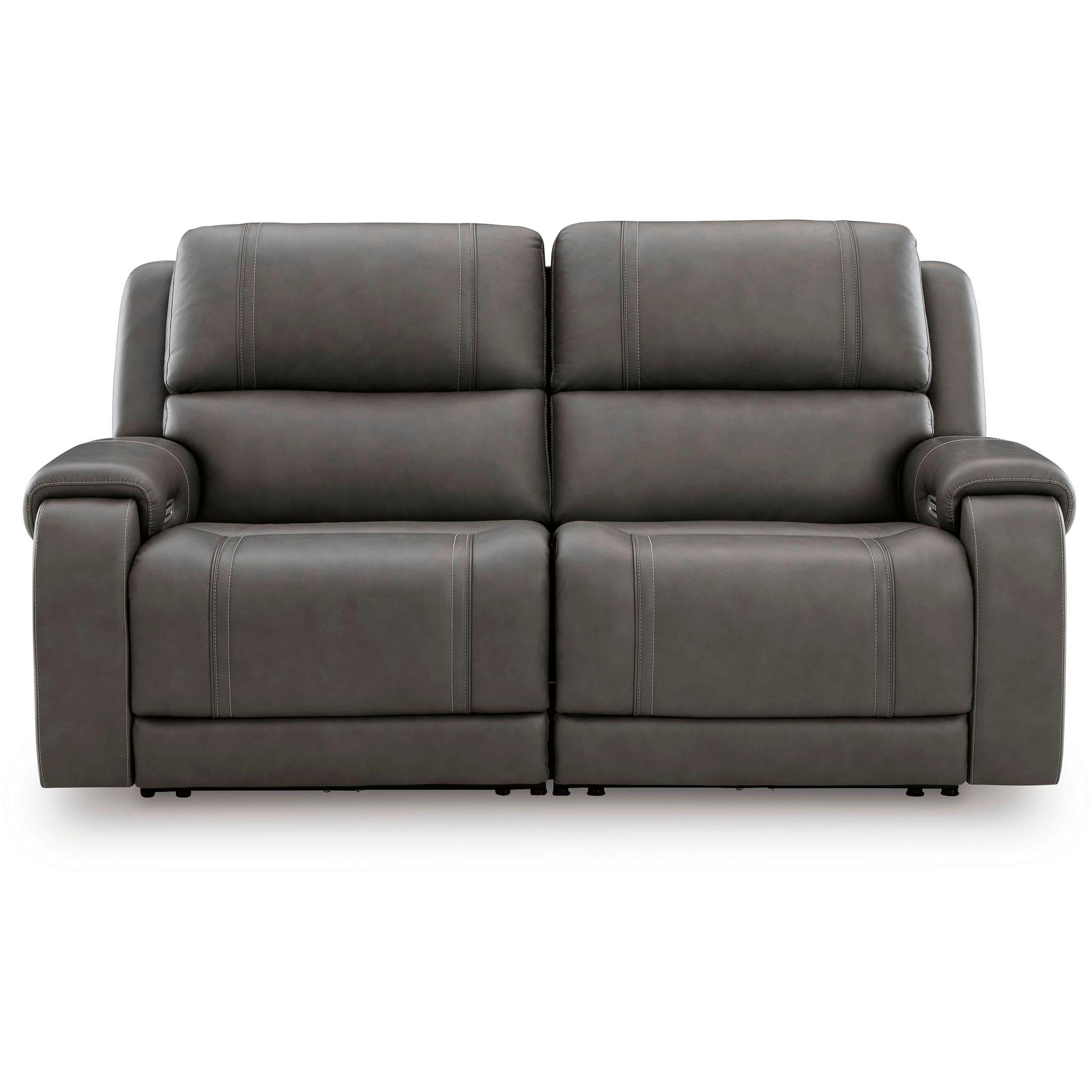  Signature Design by Ashley 5Z - Pittson PCU12600S1 2 pc Power Reclining Sectional Loveseat IMAGE 1