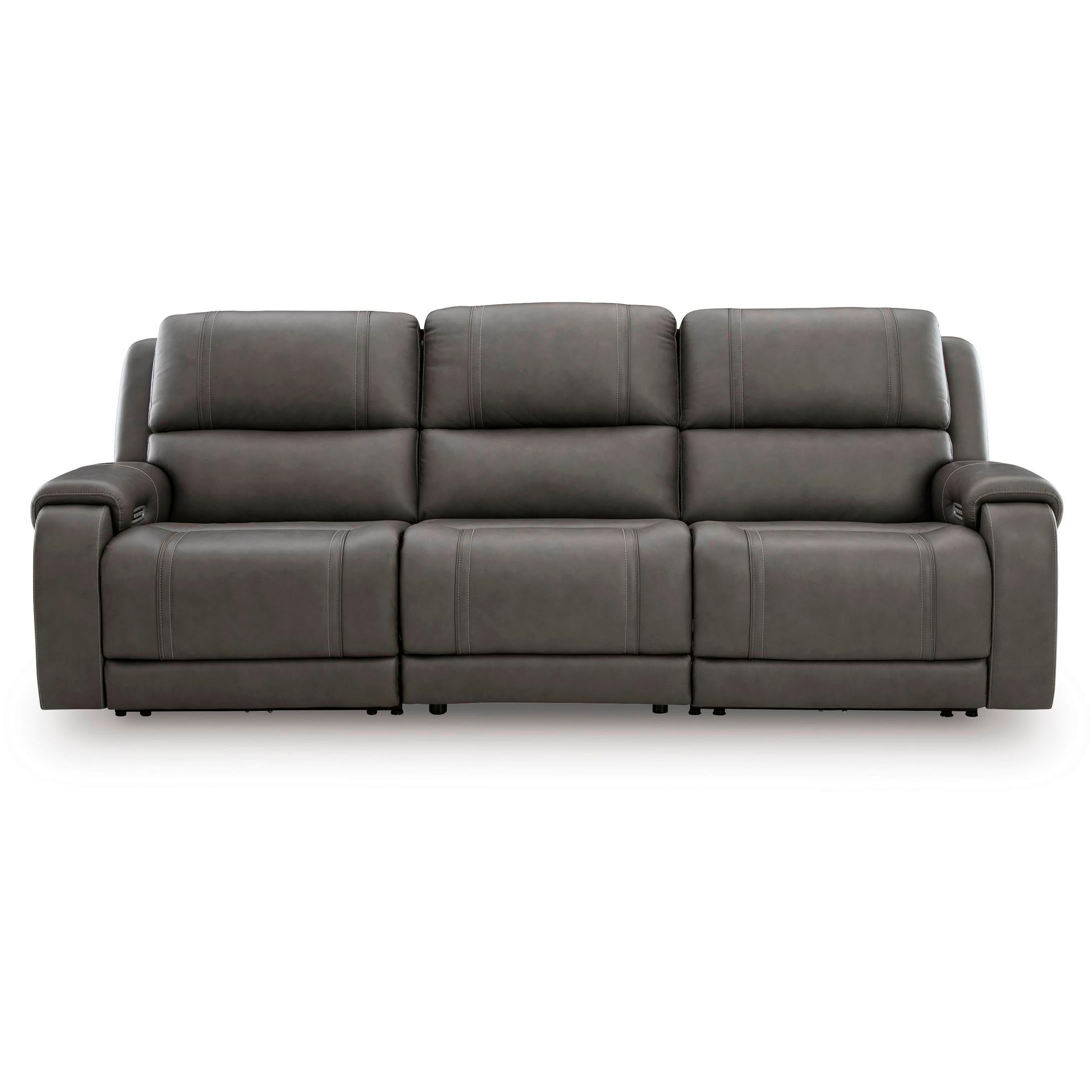  Signature Design by Ashley 5Z - Pittson PCU12600S3 3 pc Power Sectional Reclining Sofa IMAGE 1