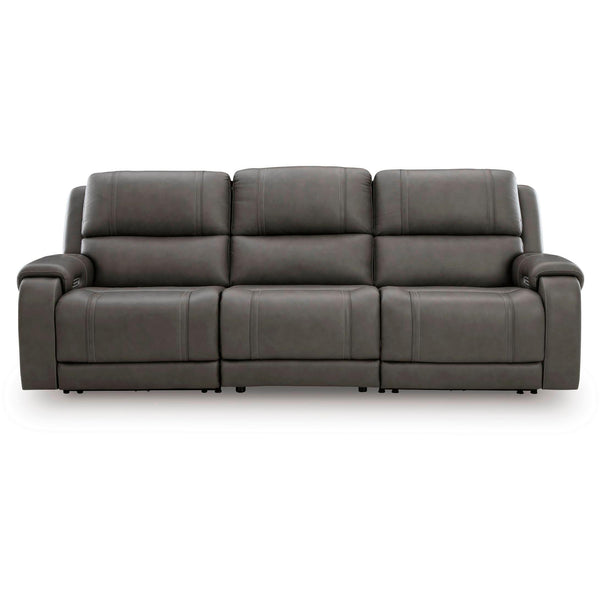 Signature Design by Ashley 5Z - Pittson PCU12600S3 3 pc Power Sectional Reclining Sofa