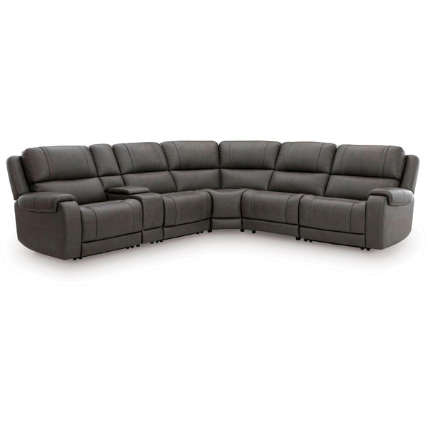 Signature Design by Ashley 5Z - Pittson PCU12600S5 6 pc Power Reclining Sectional