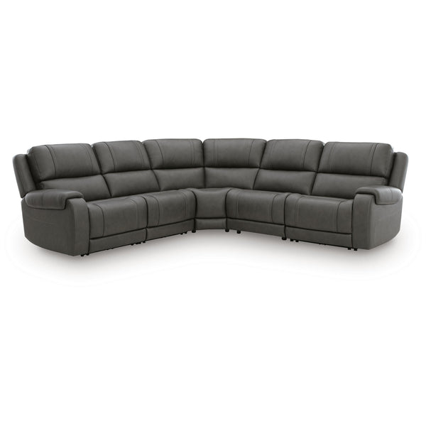 Signature Design by Ashley 5Z - Pittson PCU12600S6 5 pc Power Reclining Sectional
