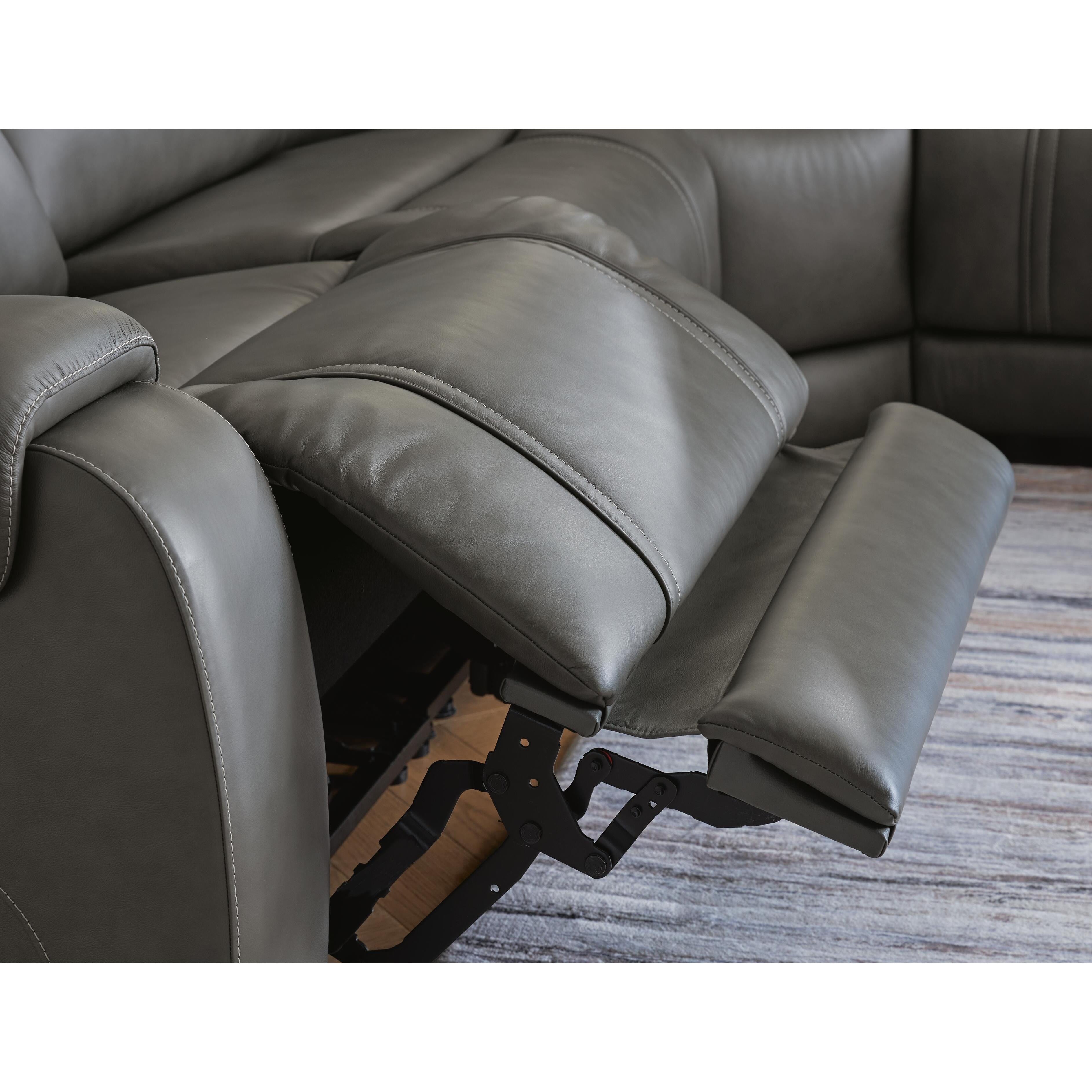  Signature Design by Ashley 5Z - Pittson PCU12600S6 5 pc Power Reclining Sectional IMAGE 4