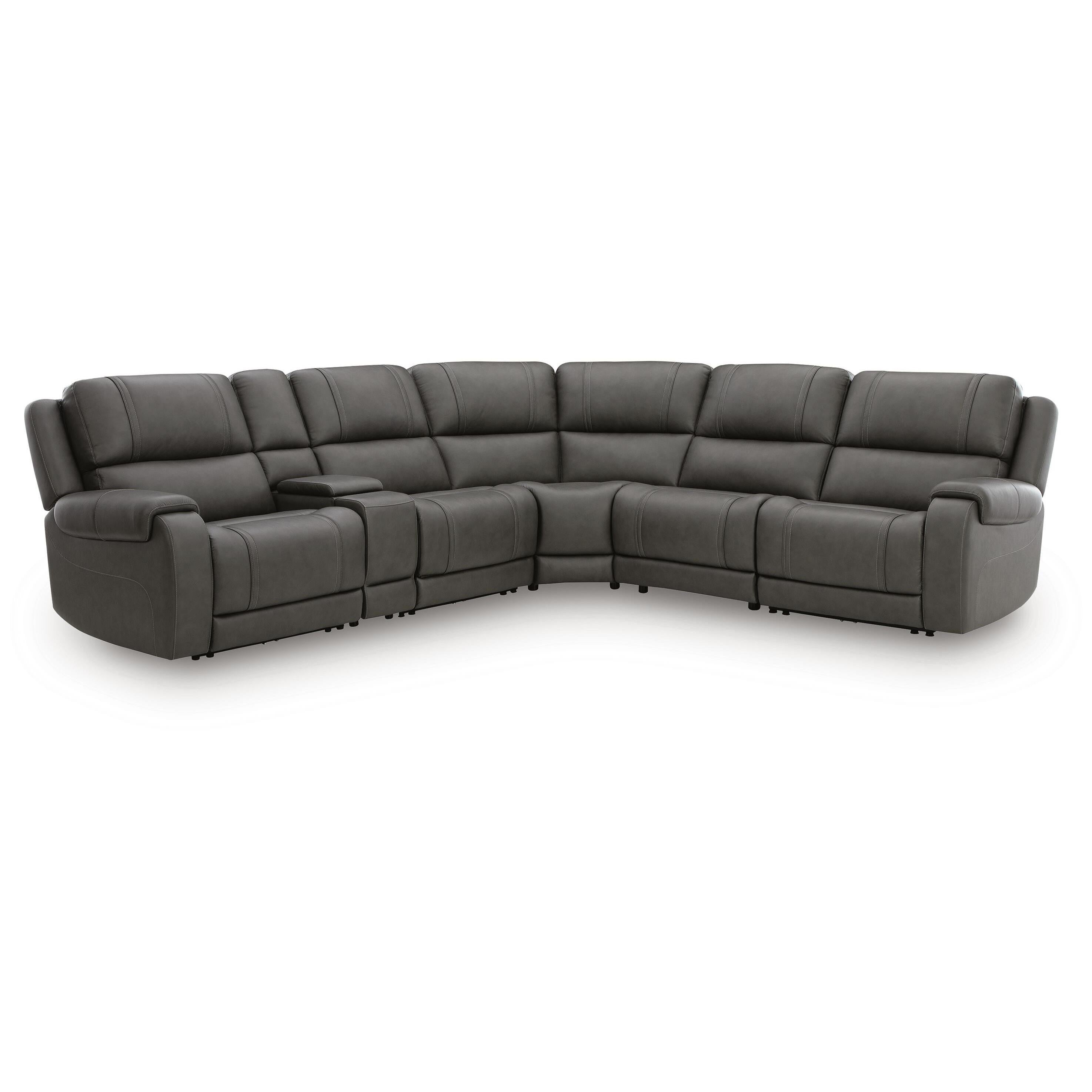  Signature Design by Ashley 5Z - Pittson PCU12600S8 6 pc Power Reclining Sectional IMAGE 1