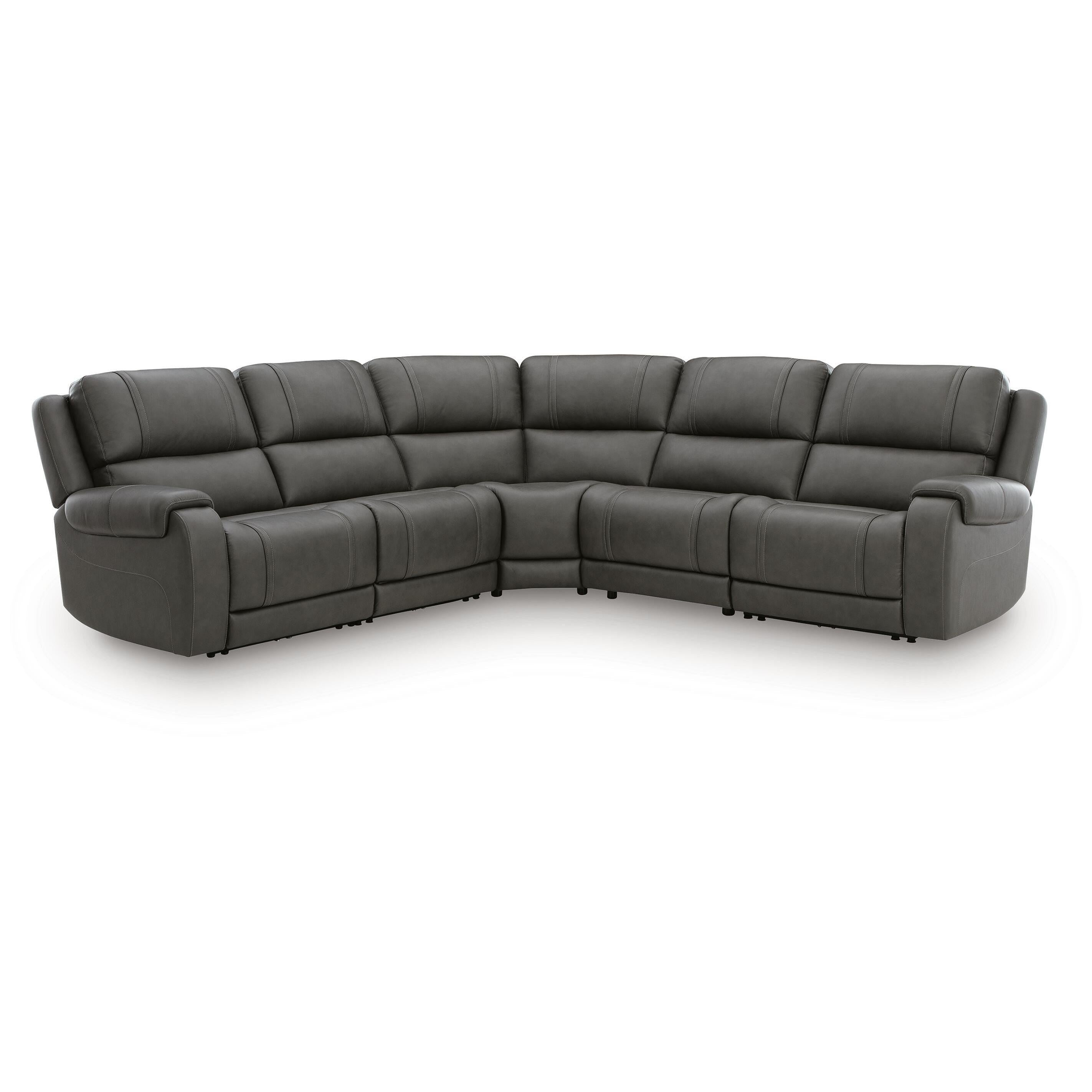  Signature Design by Ashley 5Z - Pittson PCU12600S9 5 pc Power Reclining Sectional IMAGE 1