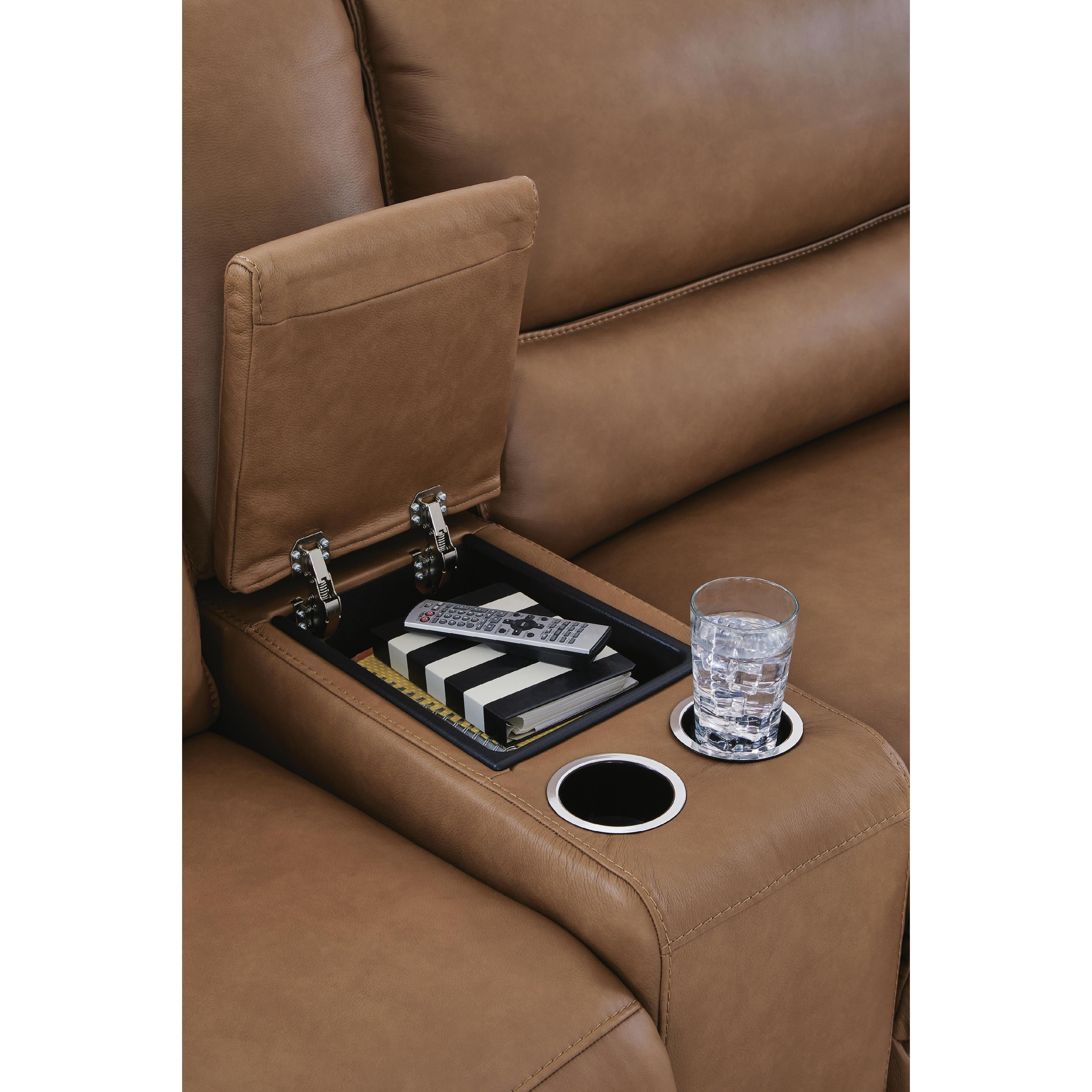  Signature Design by Ashley DeepWakes PCU62606S10 6 pc Power Reclining Sectional IMAGE 4