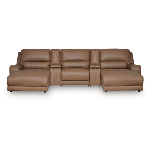 Signature Design by Ashley DeepWakes PCU62606S16 5 pc Power Reclining Sectional with Chaise