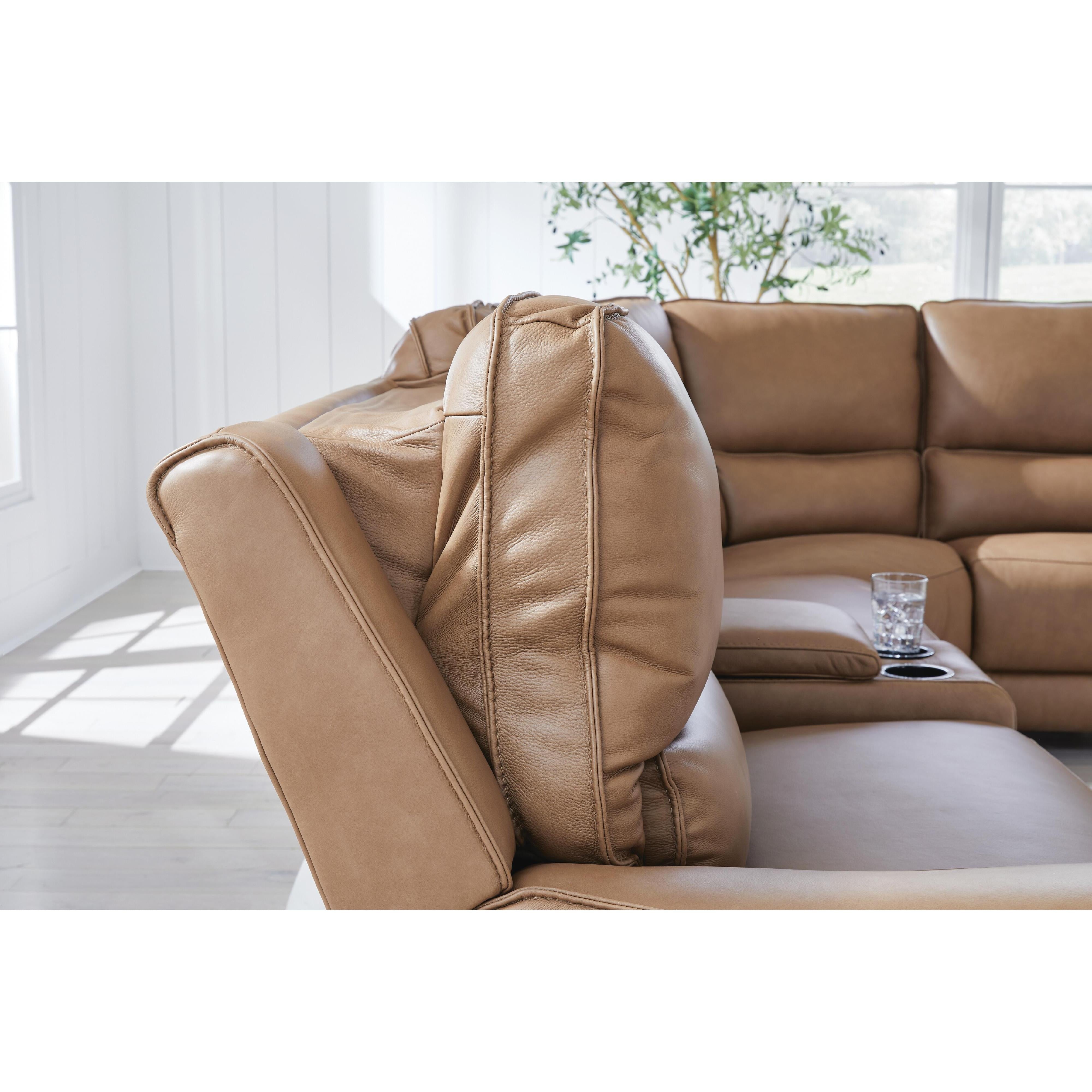  Signature Design by Ashley DeepWakes PCU62606S32 6 pc Reclining Sectional with Chaise IMAGE 2