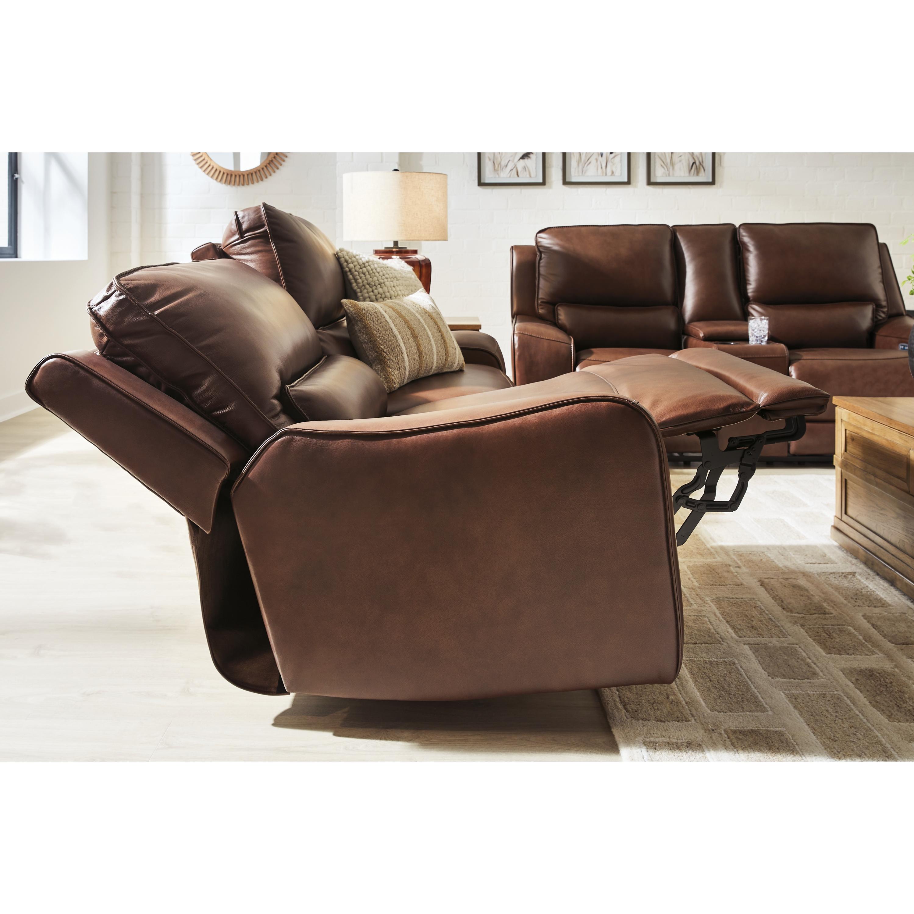  Manufacturer Color_Canyon --  DeepWakes PCU6260747 2 Seat Power Reclining Sofa with Adjustable Headrest IMAGE 7