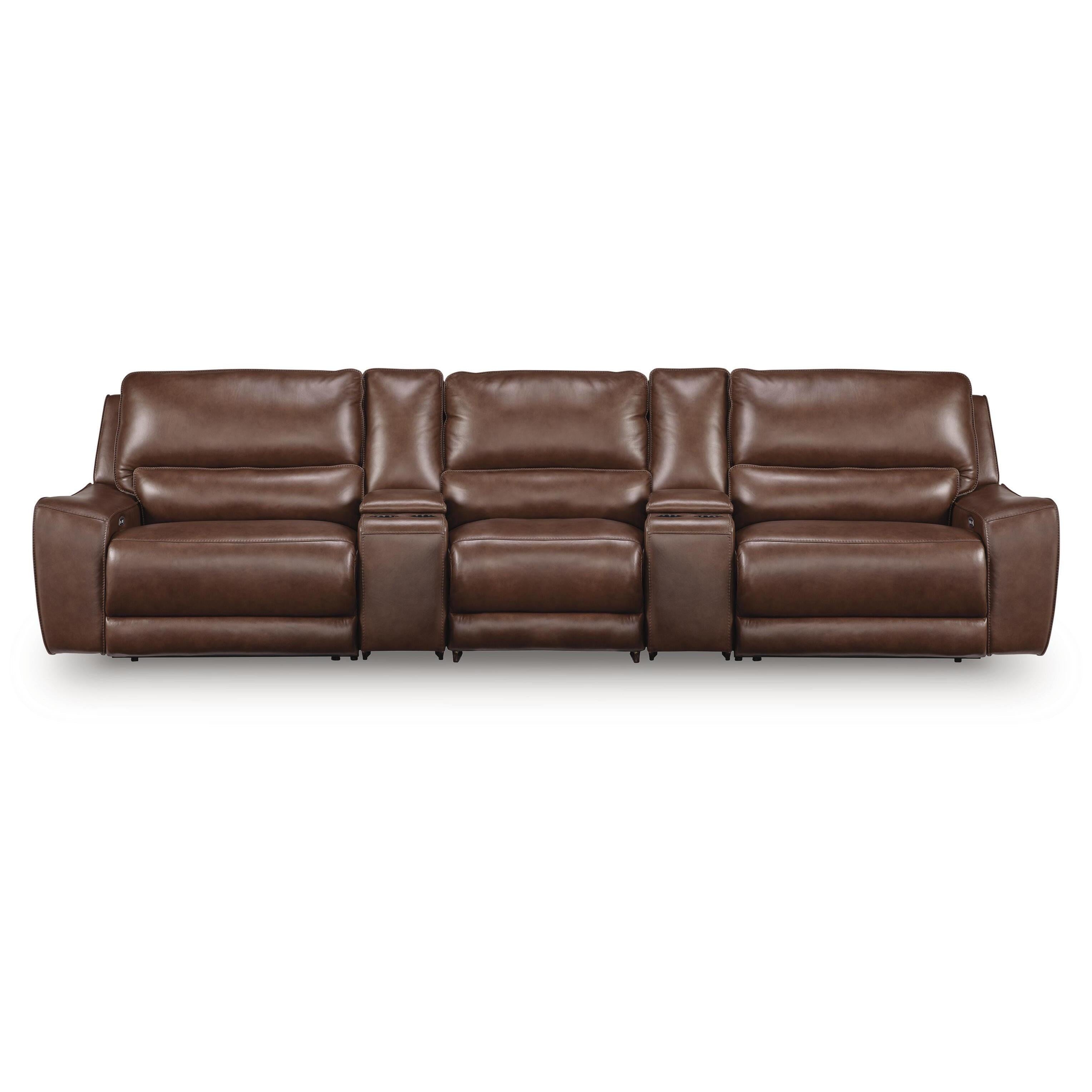  Signature Design by Ashley DeepWakes PCU62607S14 5 pc Power Reclining Sectional IMAGE 1
