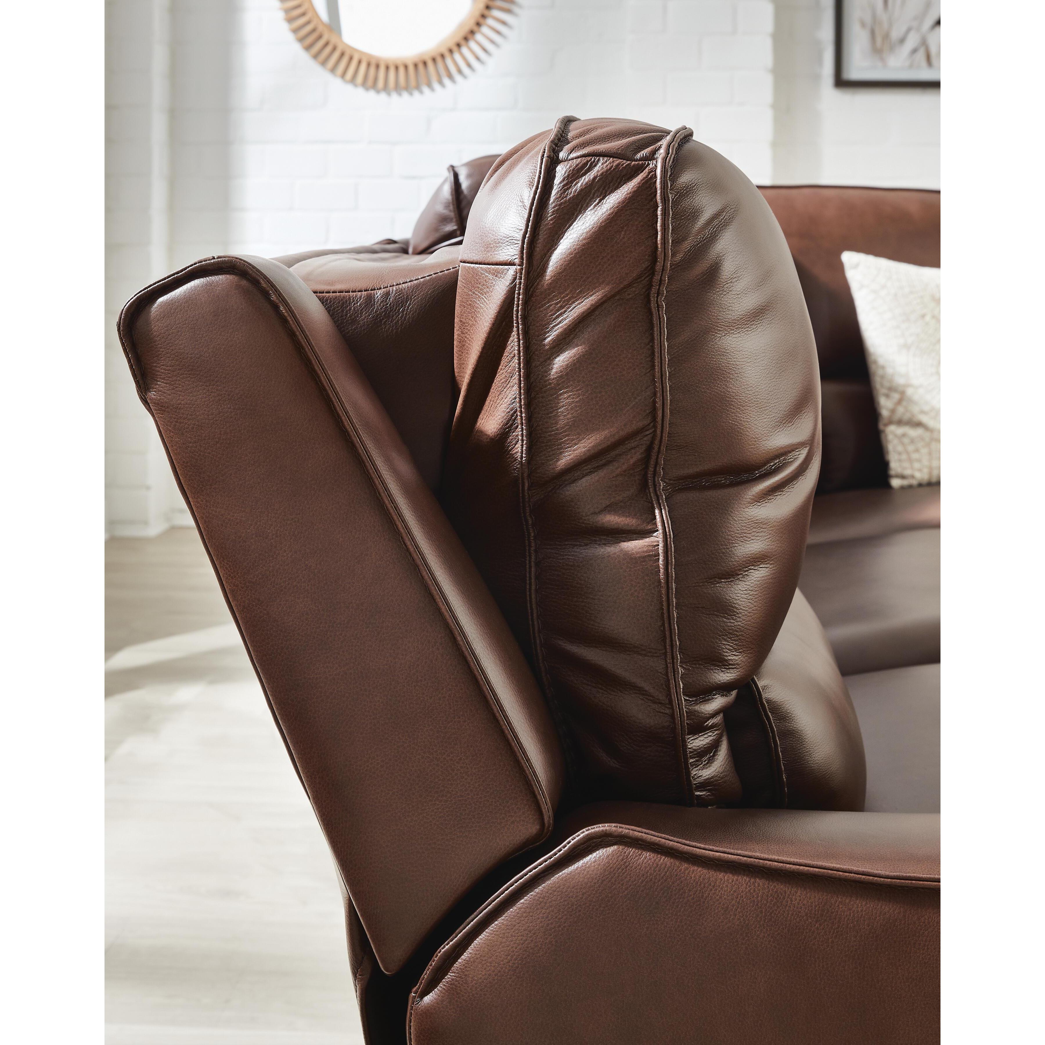  Signature Design by Ashley DeepWakes PCU62607S27 4 pc Reclining Sectional with Chaise and Storage Console IMAGE 5
