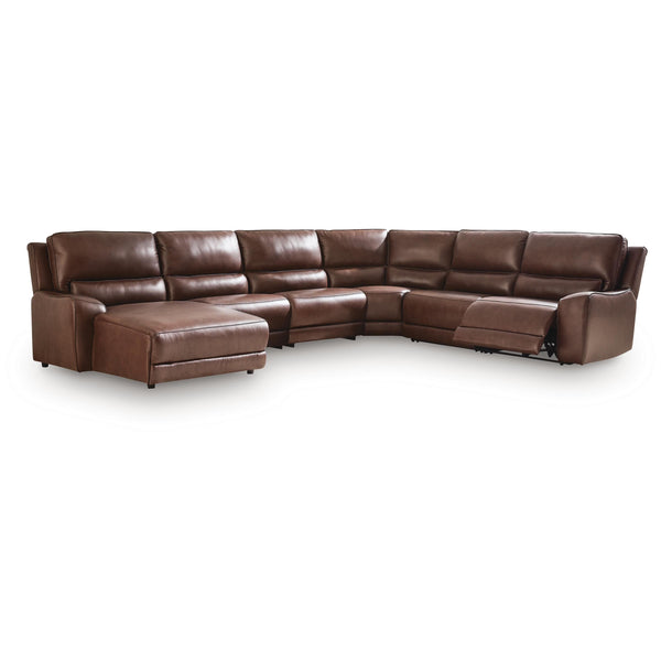Signature Design by Ashley DeepWakes PCU62607S32 6 pc Reclining Sectional with Chaise