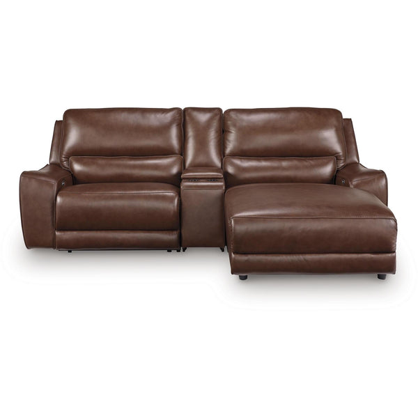 Signature Design by Ashley DeepWakes PCU62607S4 3 pc Power Reclining Sectional with Chaise