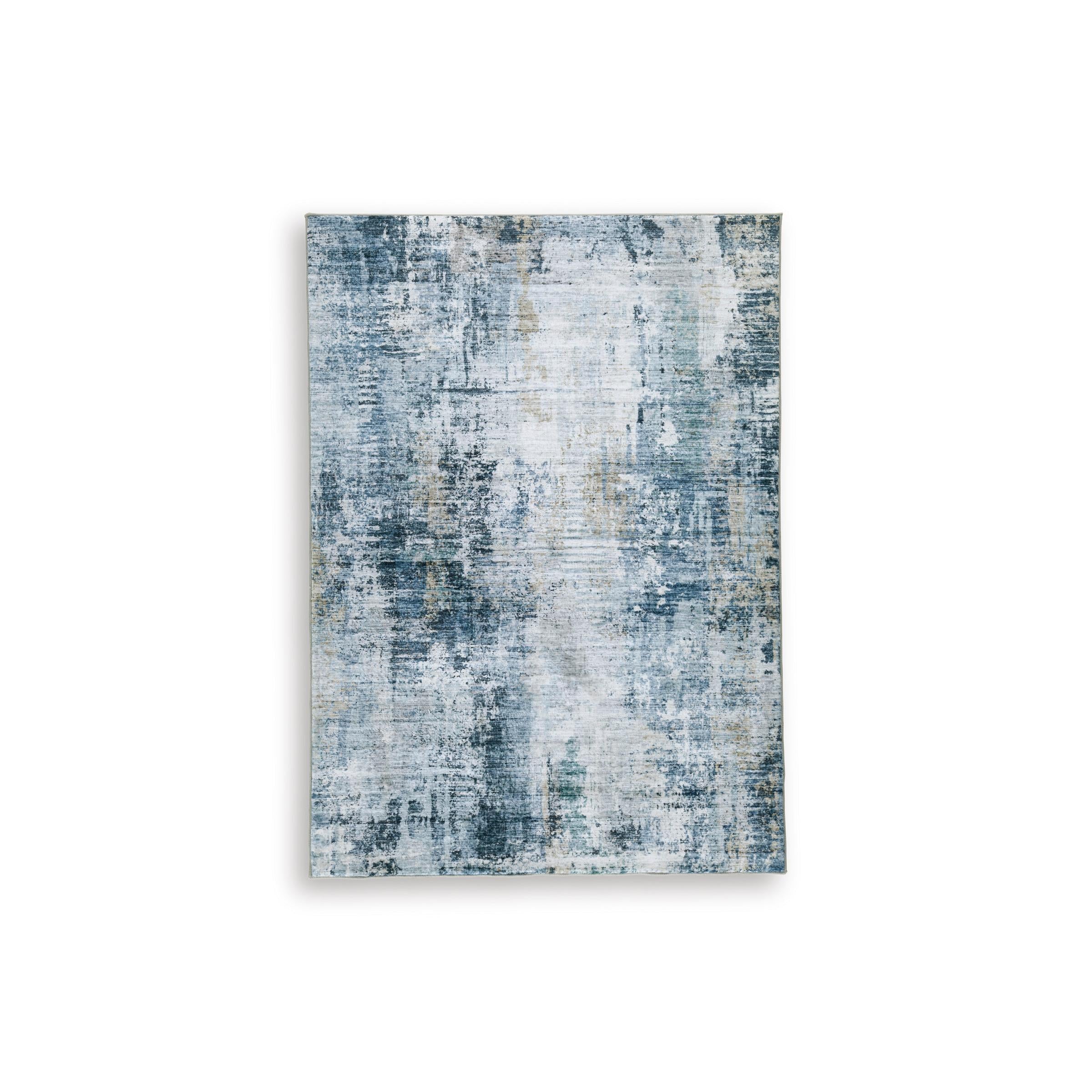  Size_5' x 6'11" --  Signature Design by Ashley Arlenmont Memory Foam Rug IMAGE 1