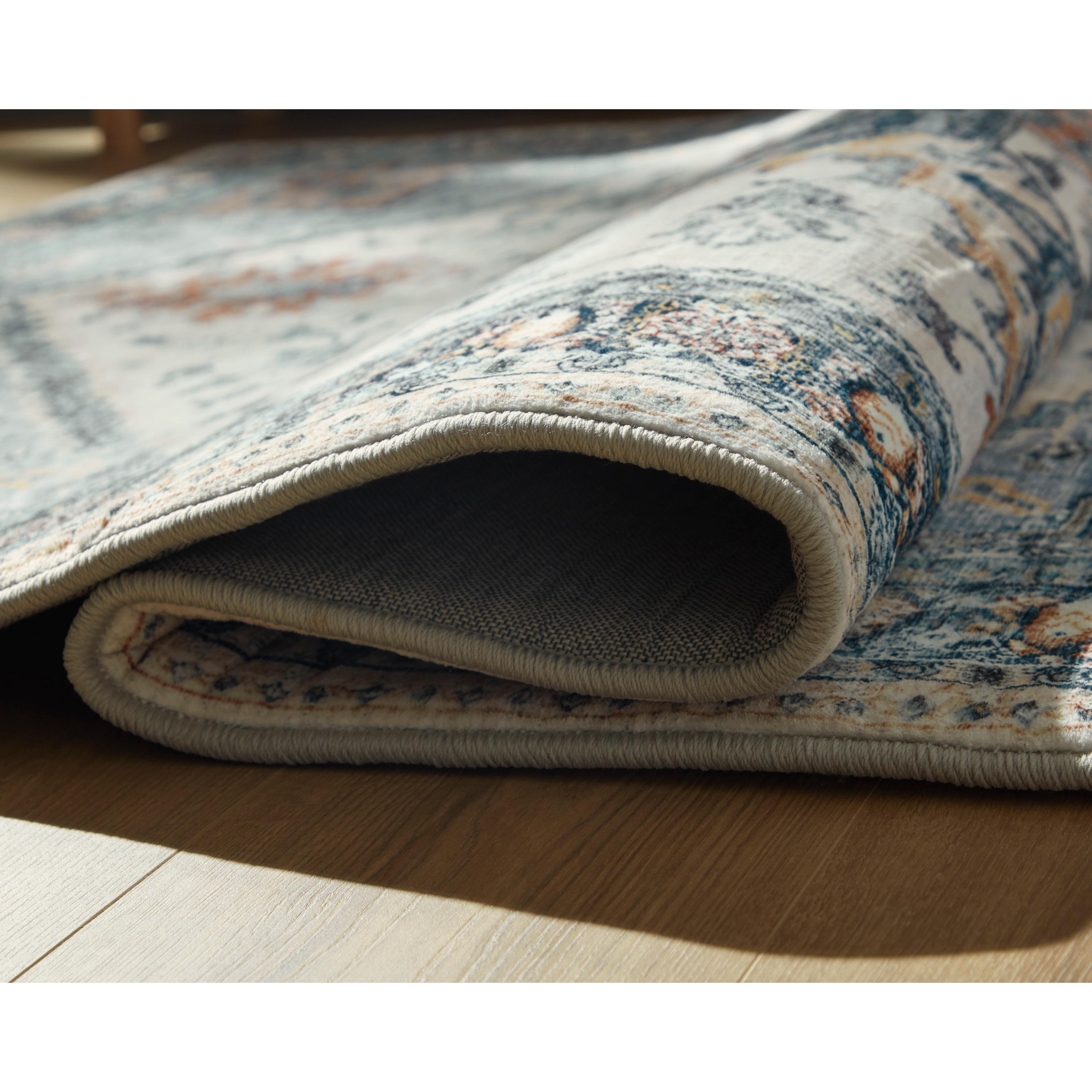  Size_5' x 6'11" --  Signature Design by Ashley Wallney Memory Foam Rug IMAGE 4