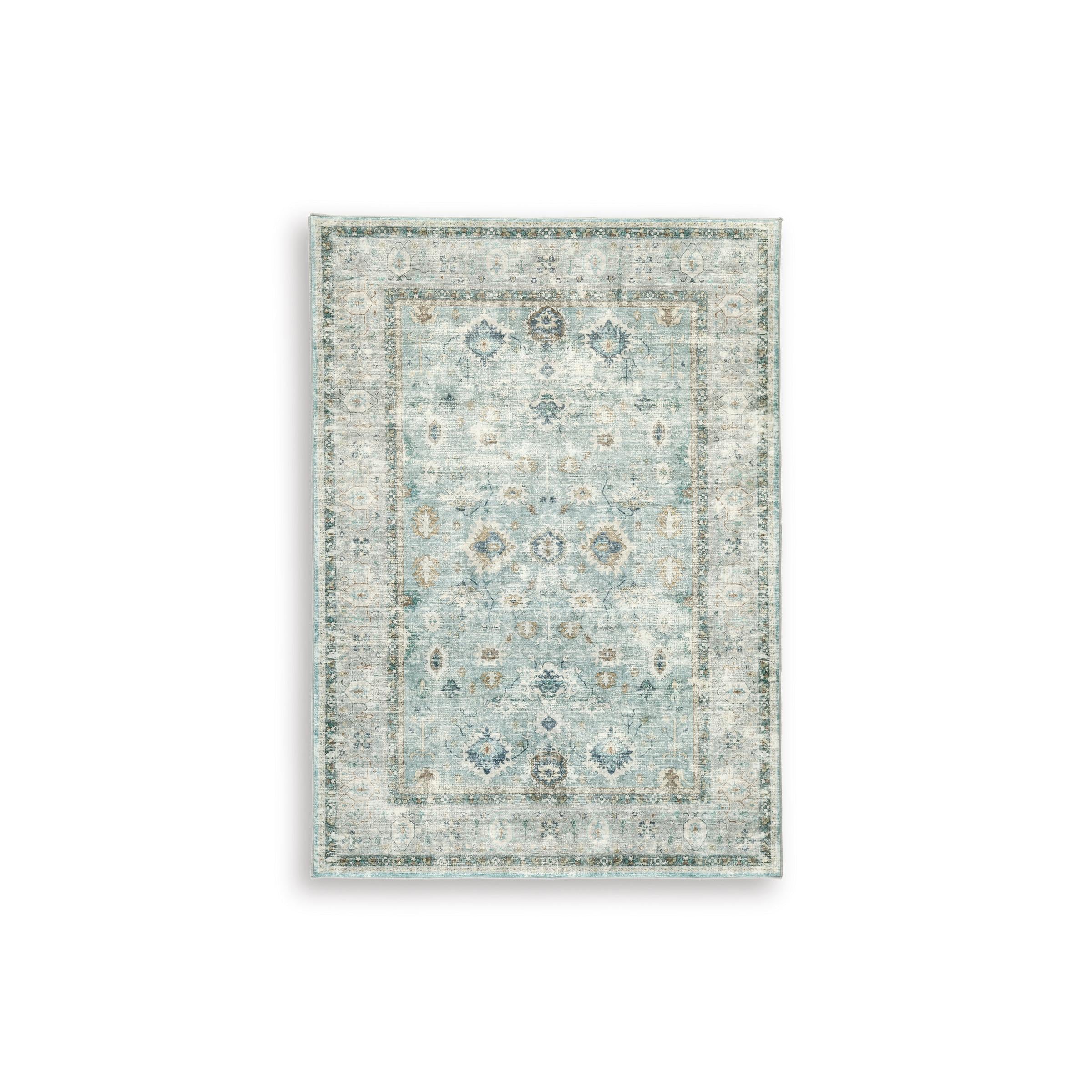  Size_5' x 6'11" --  Signature Design by Ashley Ladstoney Memory Foam Rug IMAGE 1