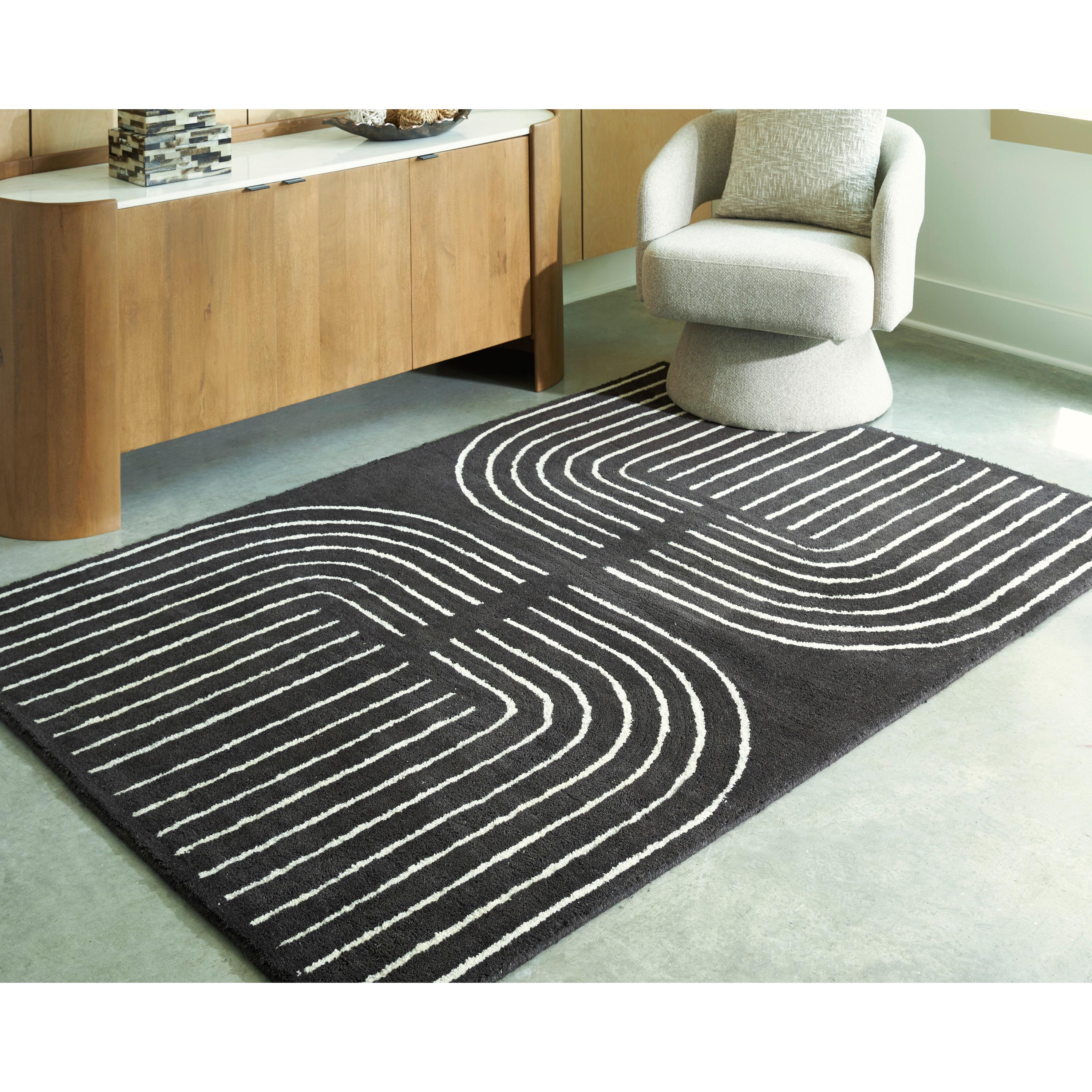  Size_5' x 6'10" --  Signature Design by Ashley Eldonmore Rug IMAGE 2