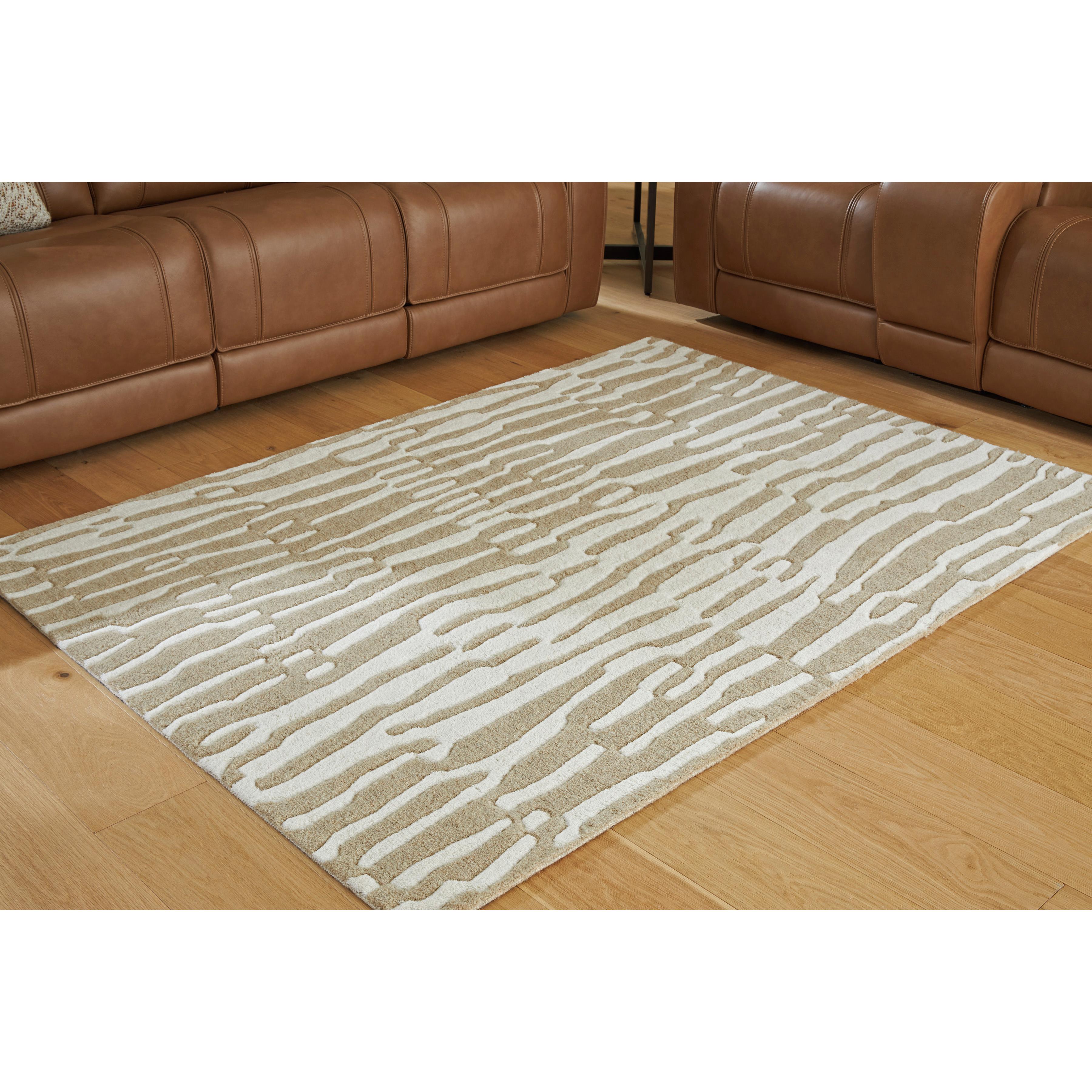  Size_5' x 6'11" --  Signature Design by Ashley Corrbell Rug IMAGE 2