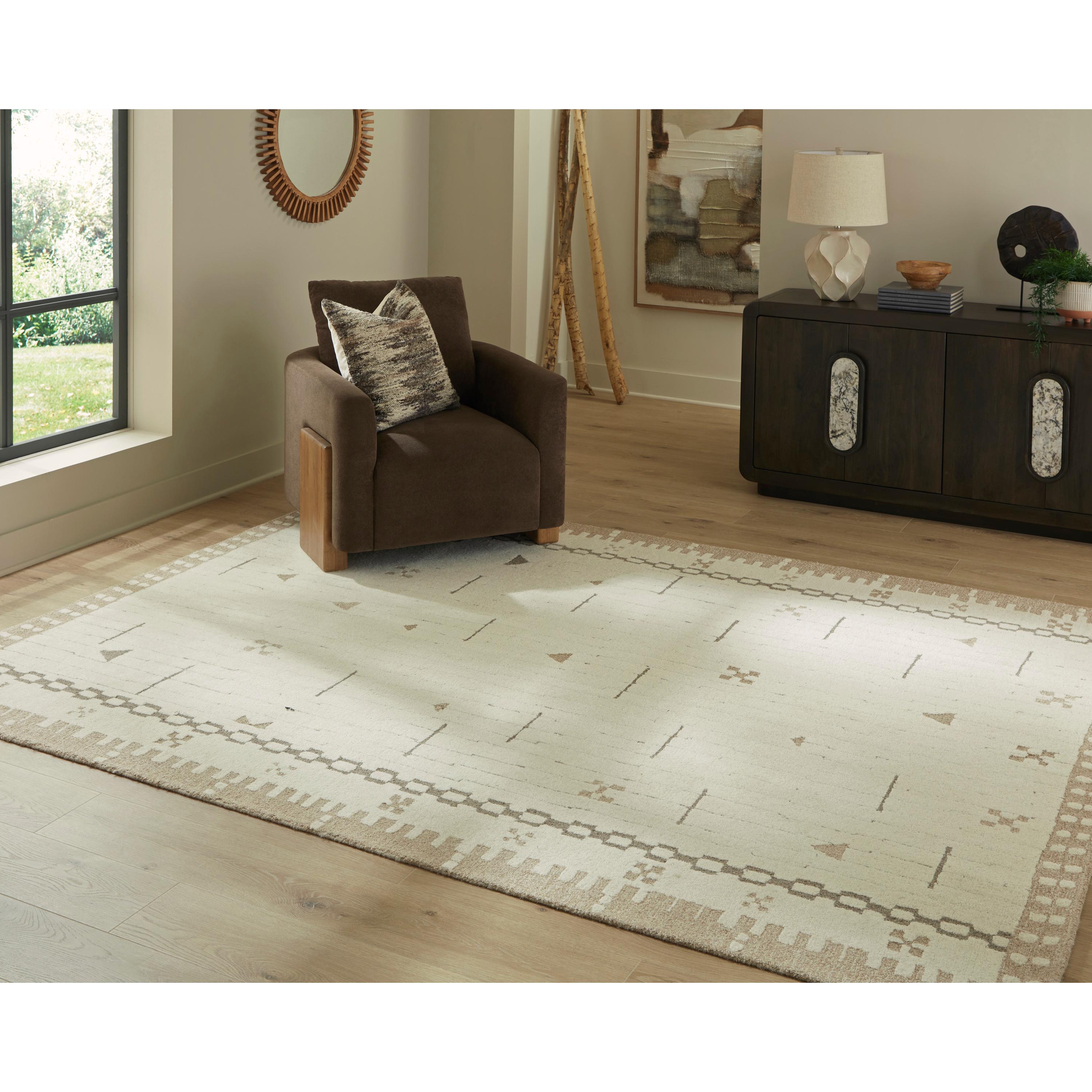  Size_7'8" x 9'11" --  Dot R407651 Large Rug IMAGE 2