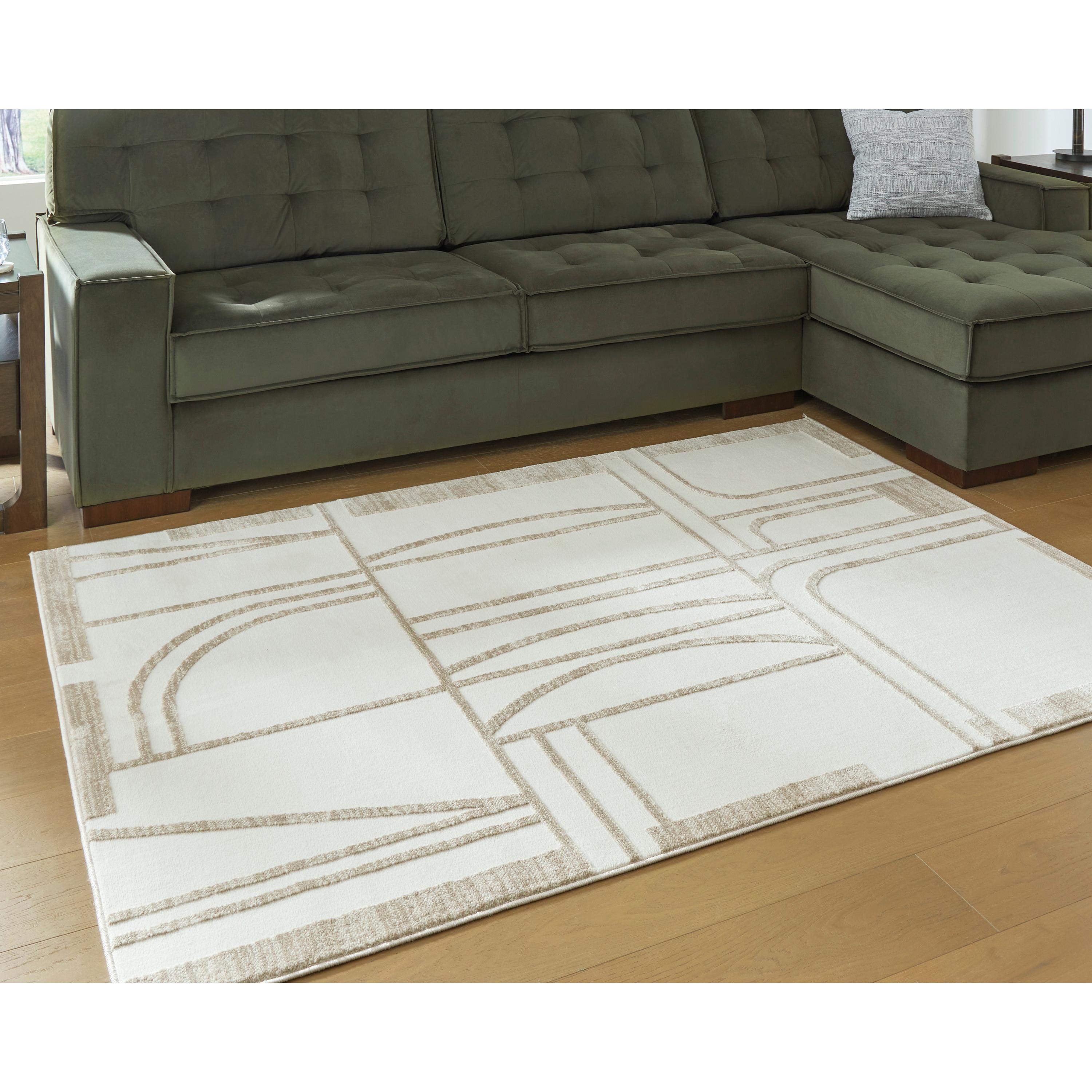  Size_5'3" x 7'2" --  Signature Design by Ashley Farongrove Rug IMAGE 2