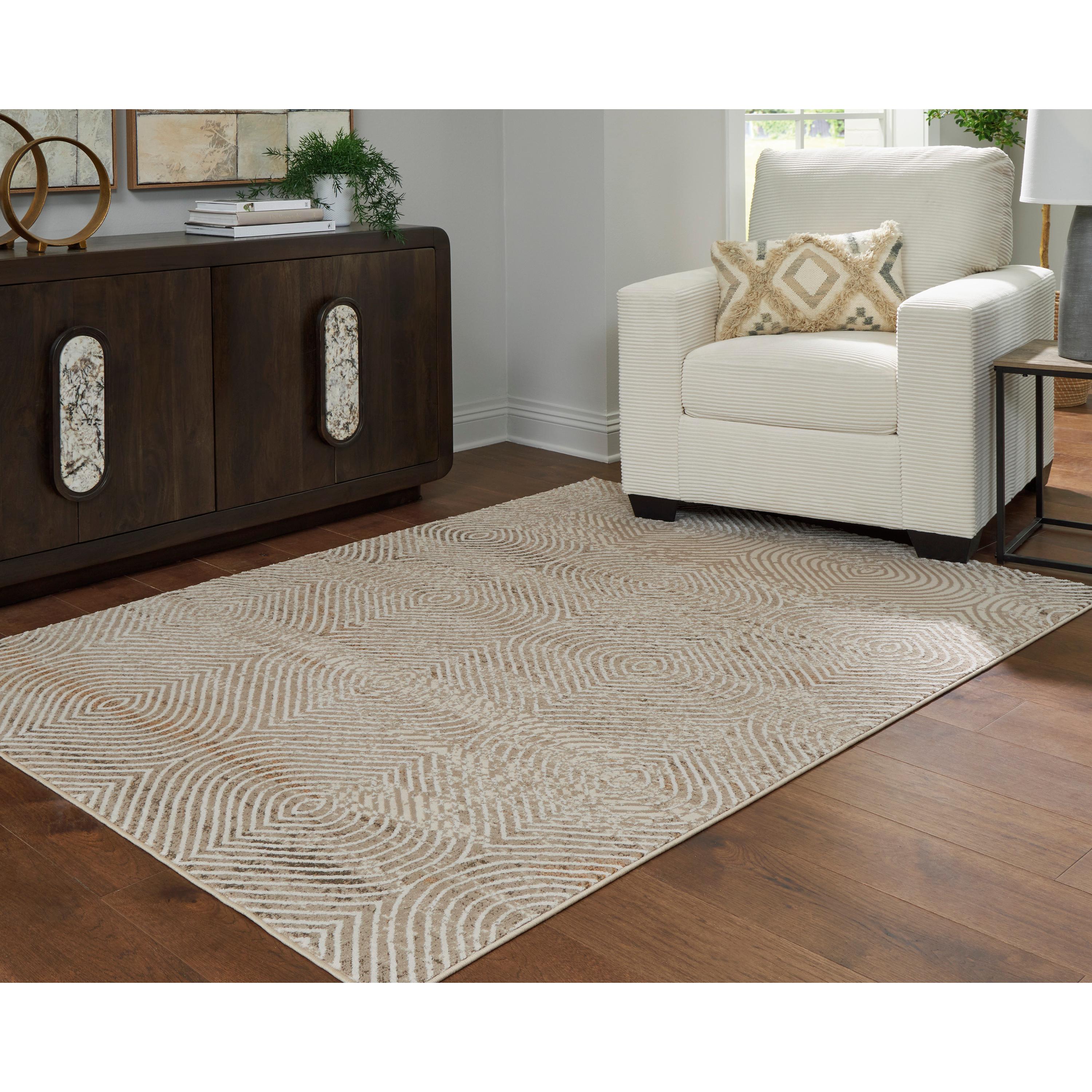 Size_5'2" x 6'11" --  Signature Design by Ashley Bachus Rug IMAGE 2