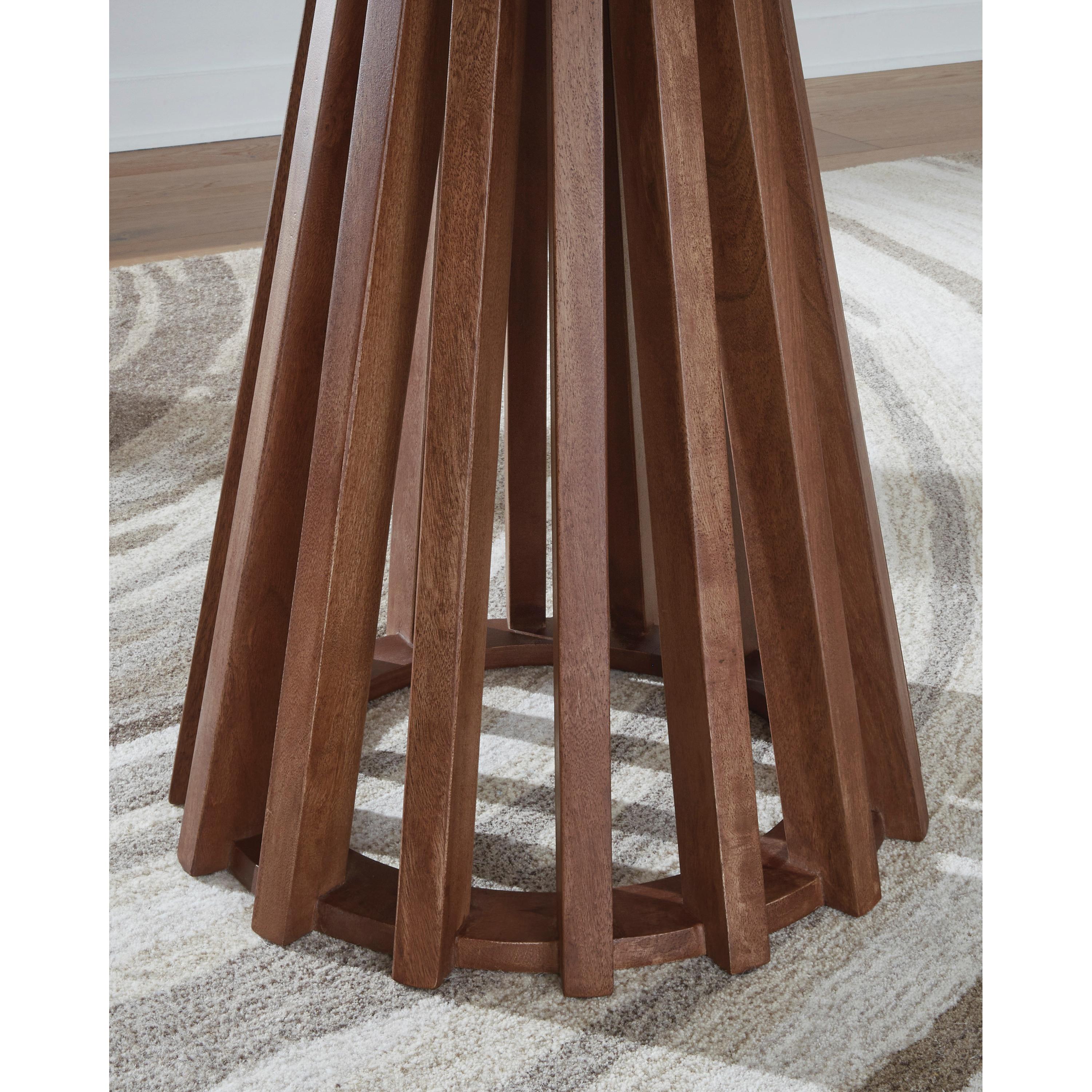  Signature Design by Ashley Kallari T737-6 Round End Table IMAGE 4