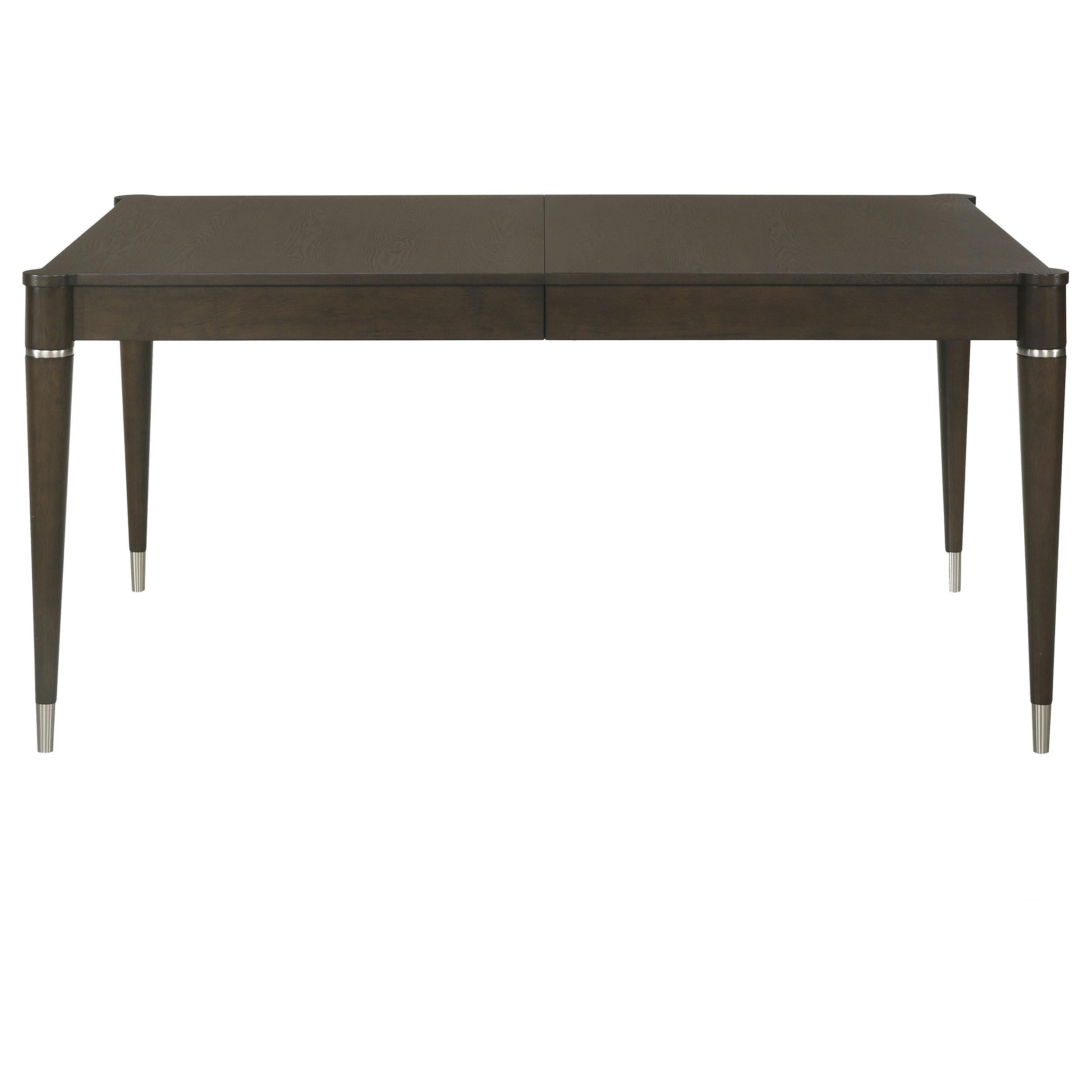  Coaster Furniture Reseda 193671 81-inch Extension Leaf Dining Table - Ash Brown IMAGE 6