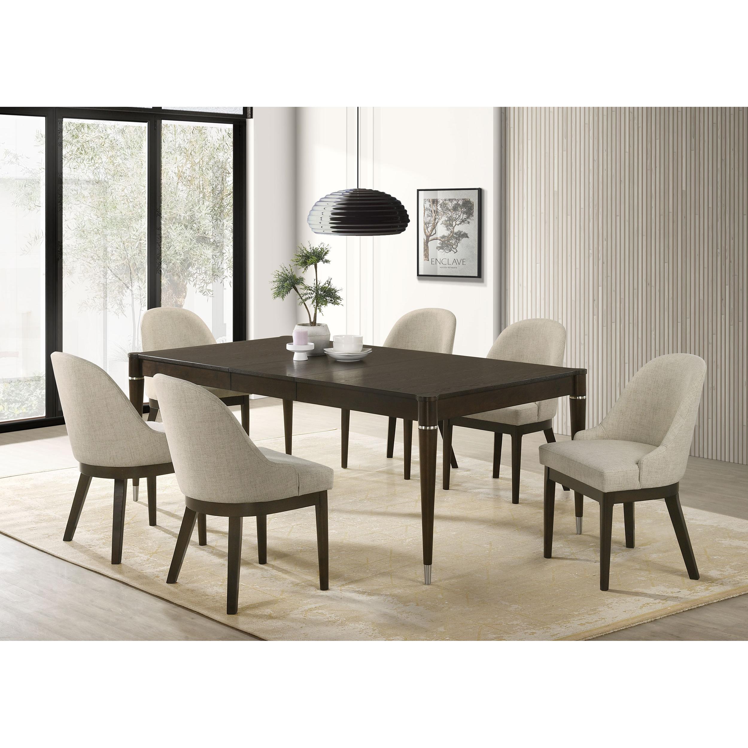  Coaster Furniture Reseda 193672 Set of 2 Upholstered Dining Side Chair - Beige IMAGE 10