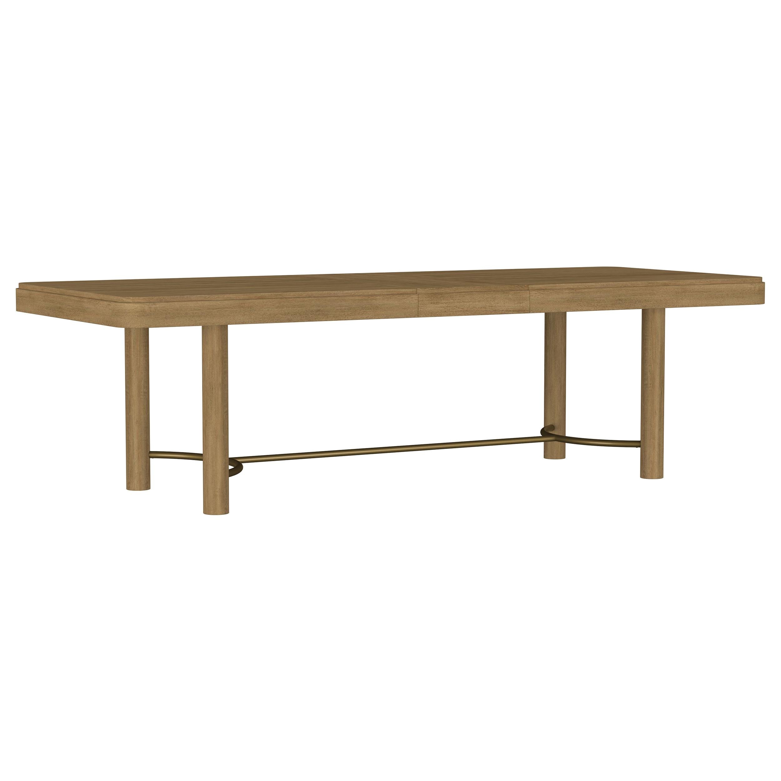  Coaster Furniture Arini 108931 104-inch Extension Leaf Dining Table - Sand Wash IMAGE 3