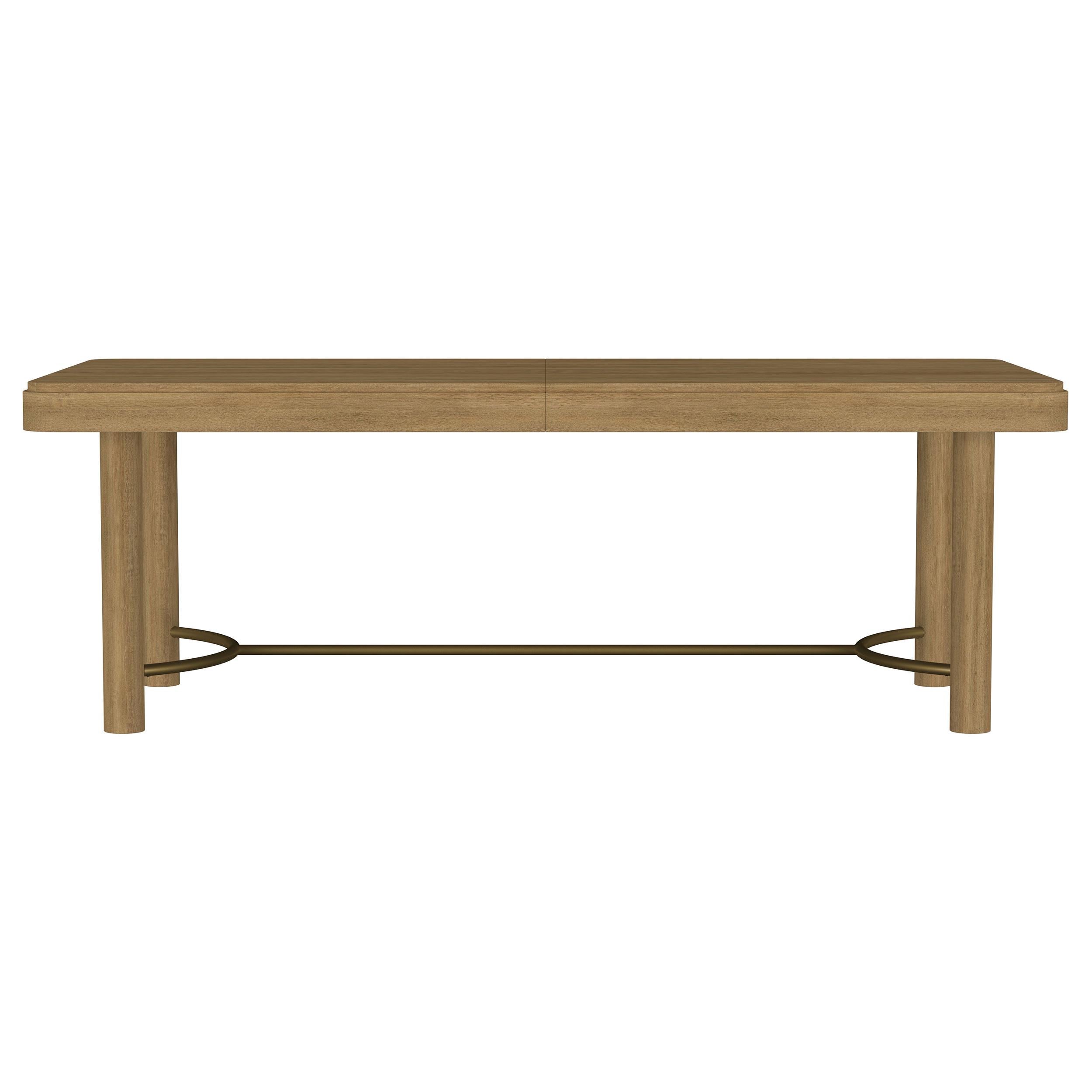  Coaster Furniture Arini 108931 104-inch Extension Leaf Dining Table - Sand Wash IMAGE 4
