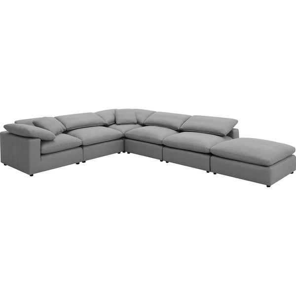Coaster Furniture Raleigh 551754-SET 6 pc Boucle Upholstered Modular Sectional - Grey