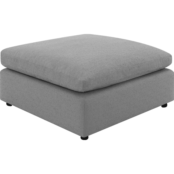 Coaster Furniture Raleigh 551756 Boucle Upholstered Ottoman - Grey