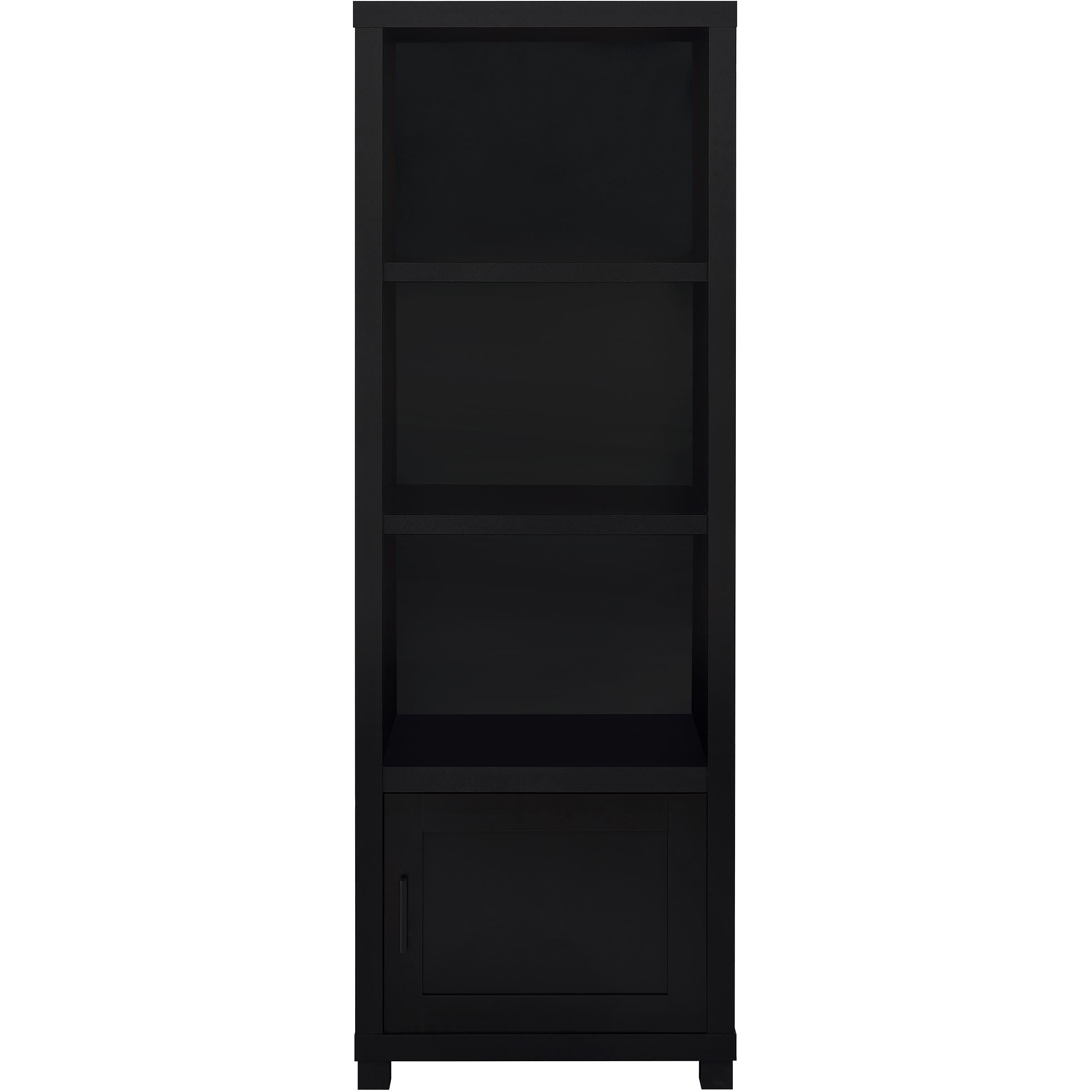  Coaster Furniture Jupiter 736303-SET 3-piece Entertainment Center 79-inch TV Stand - Black IMAGE 12