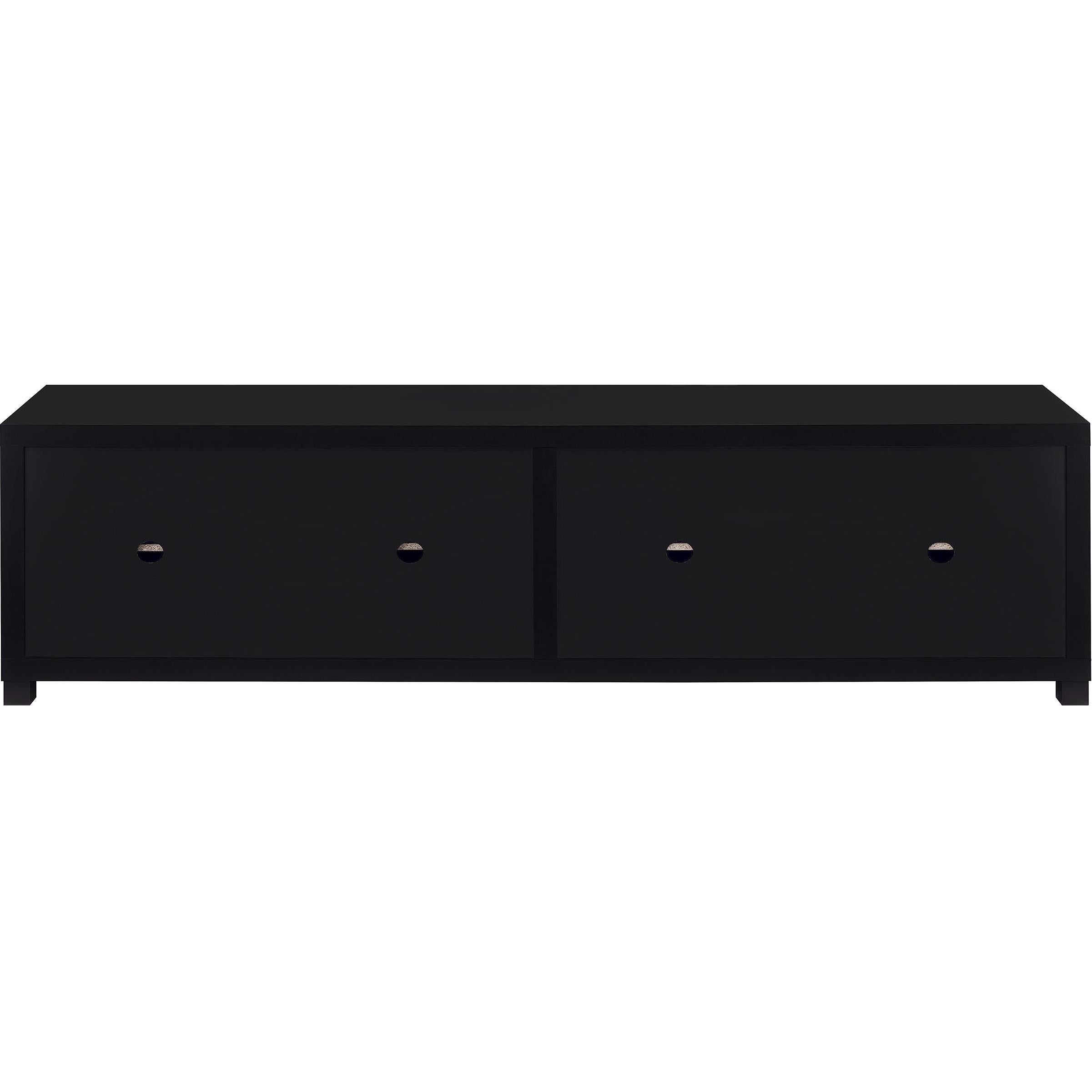  Coaster Furniture Jupiter 736303-SET 3-piece Entertainment Center 79-inch TV Stand - Black IMAGE 8