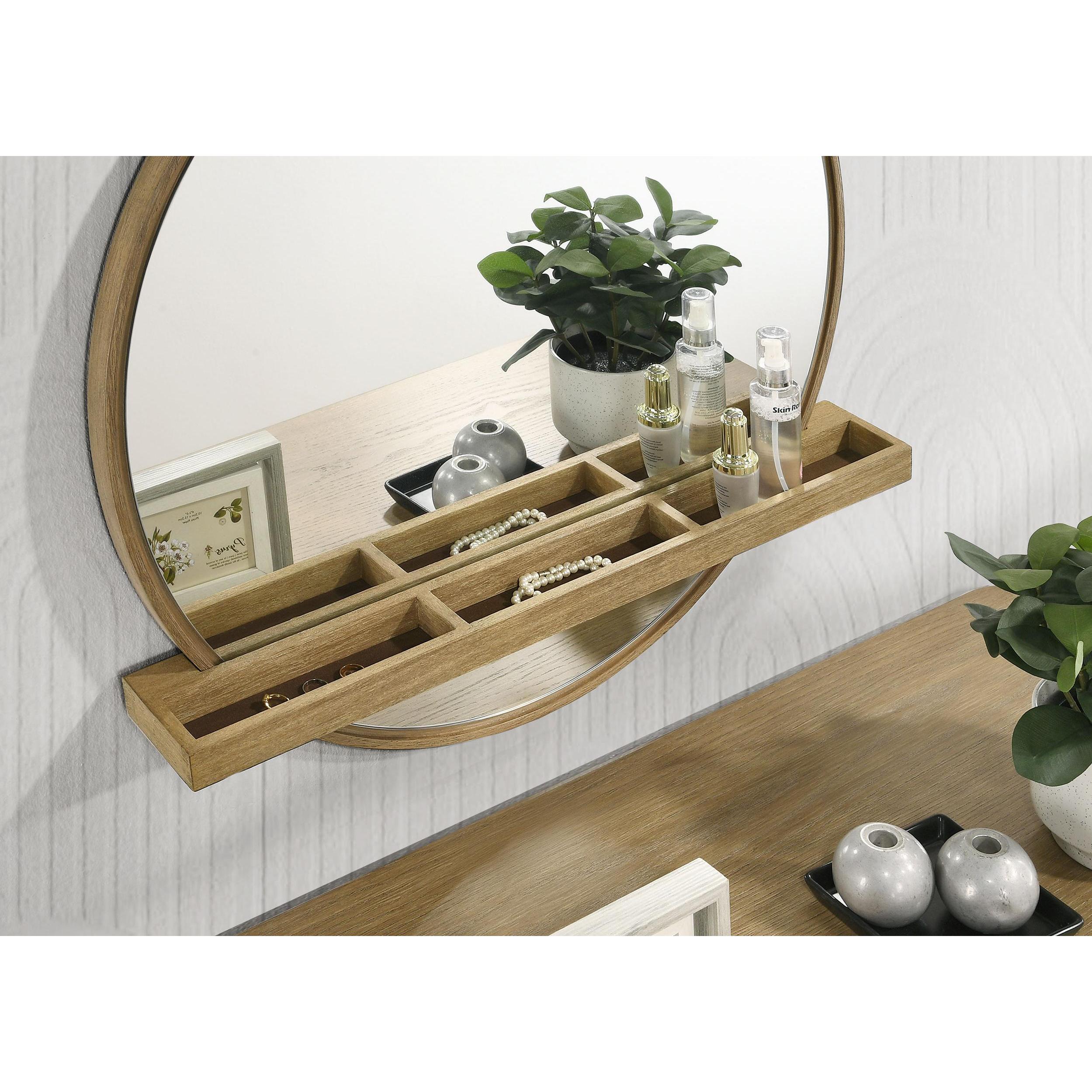  Coaster Furniture Arini 224307-SET 2-piece Makeup Vanity Table and Mirror Set - Sand Wash IMAGE 8