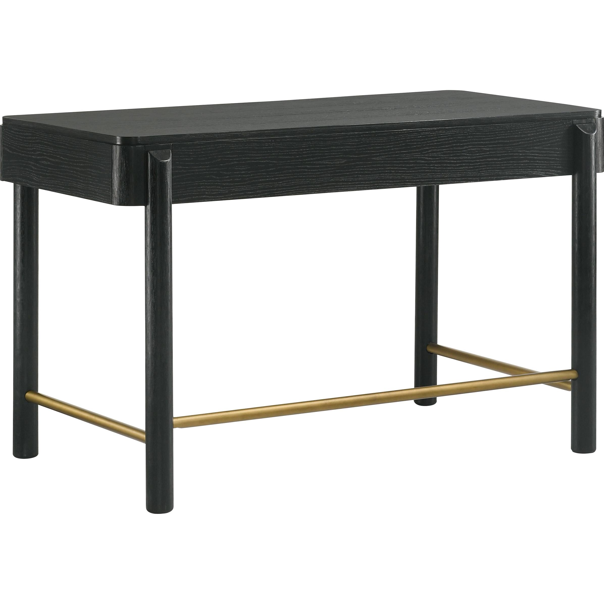  Coaster Furniture Arini 224337-SET 2-piece Makeup Vanity Table and Mirror Set - Black IMAGE 5