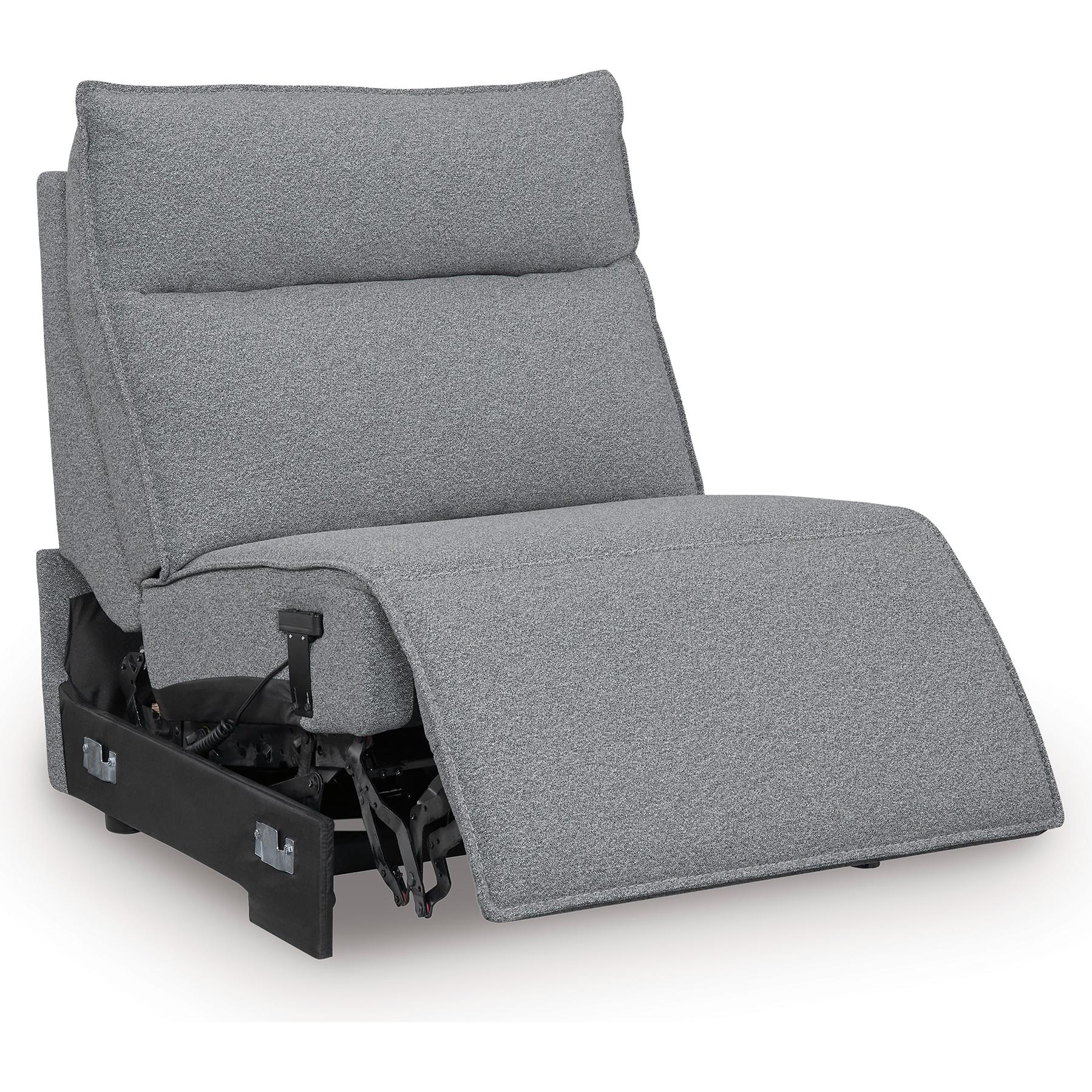  Signature Design by Ashley ModMax II 6590631 Power Armless Recliner with Adjustable Headrest IMAGE 2