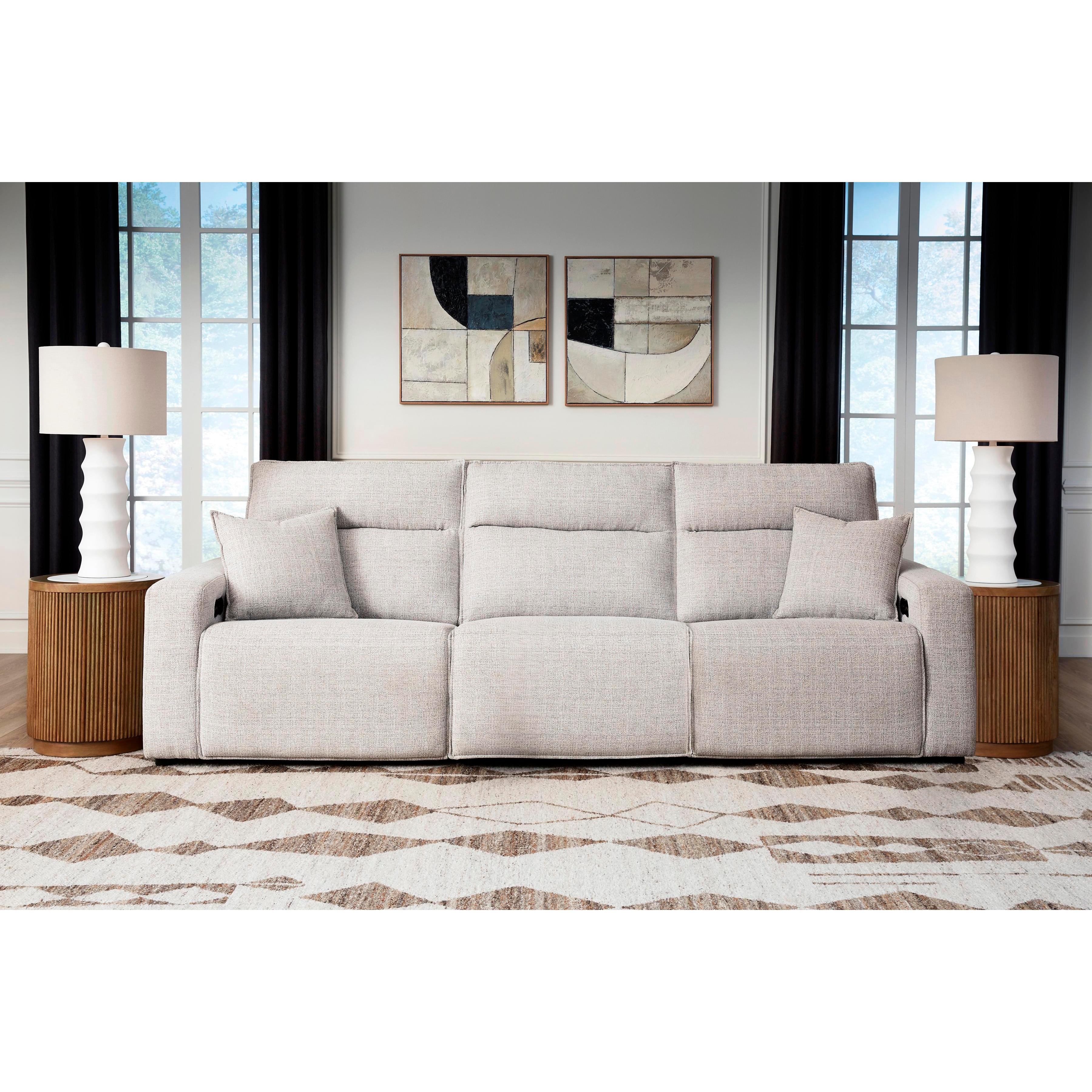  Manufacturer Color_Stone --  ModMax II 65907S1 3 pc Power Reclining Sectional IMAGE 1