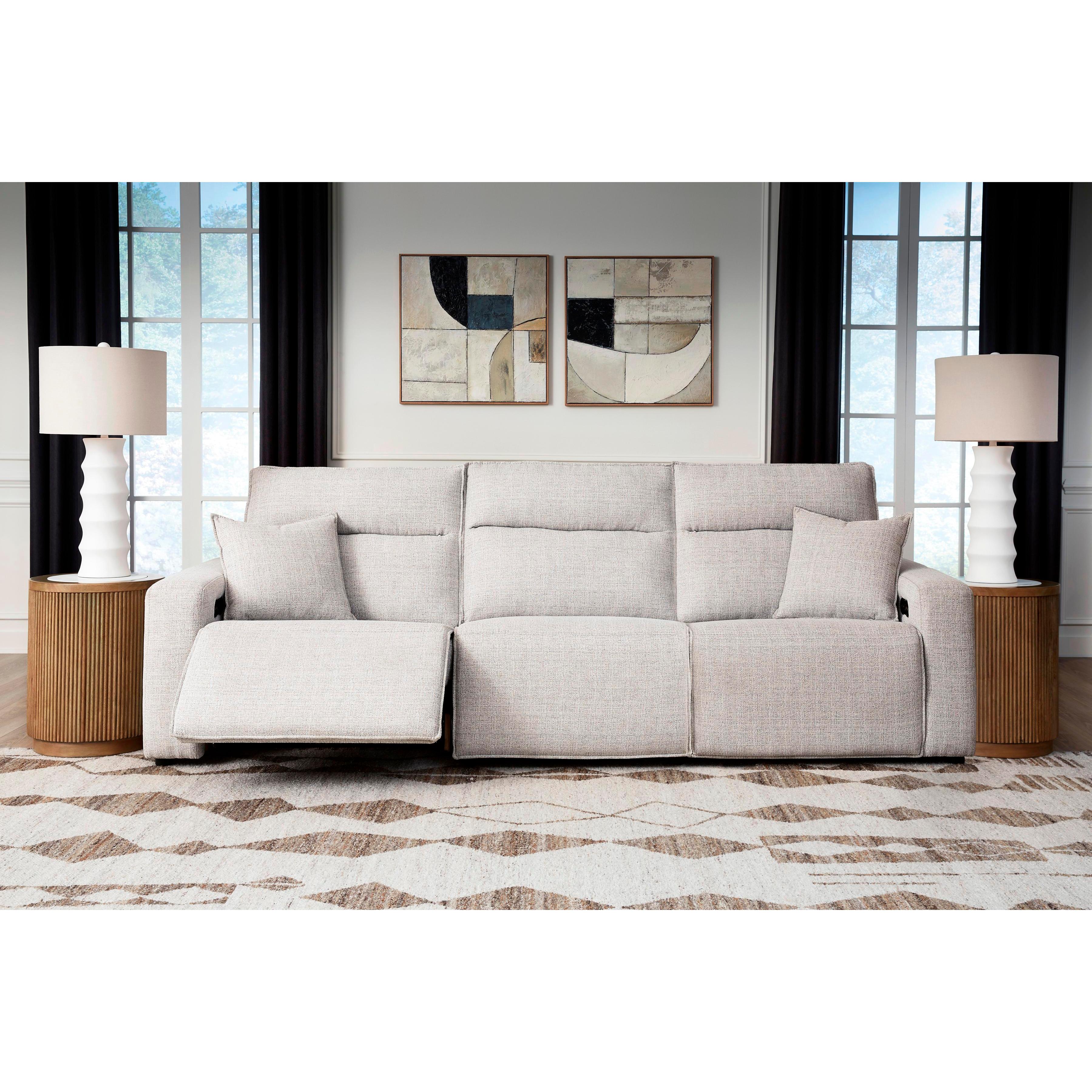  Manufacturer Color_Stone --  ModMax II 65907S1 3 pc Power Reclining Sectional IMAGE 2