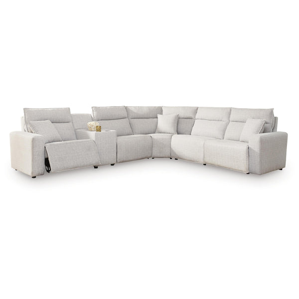Signature Design by Ashley ModMax II 65907S10 6 pc Power Reclining Sectional with Console