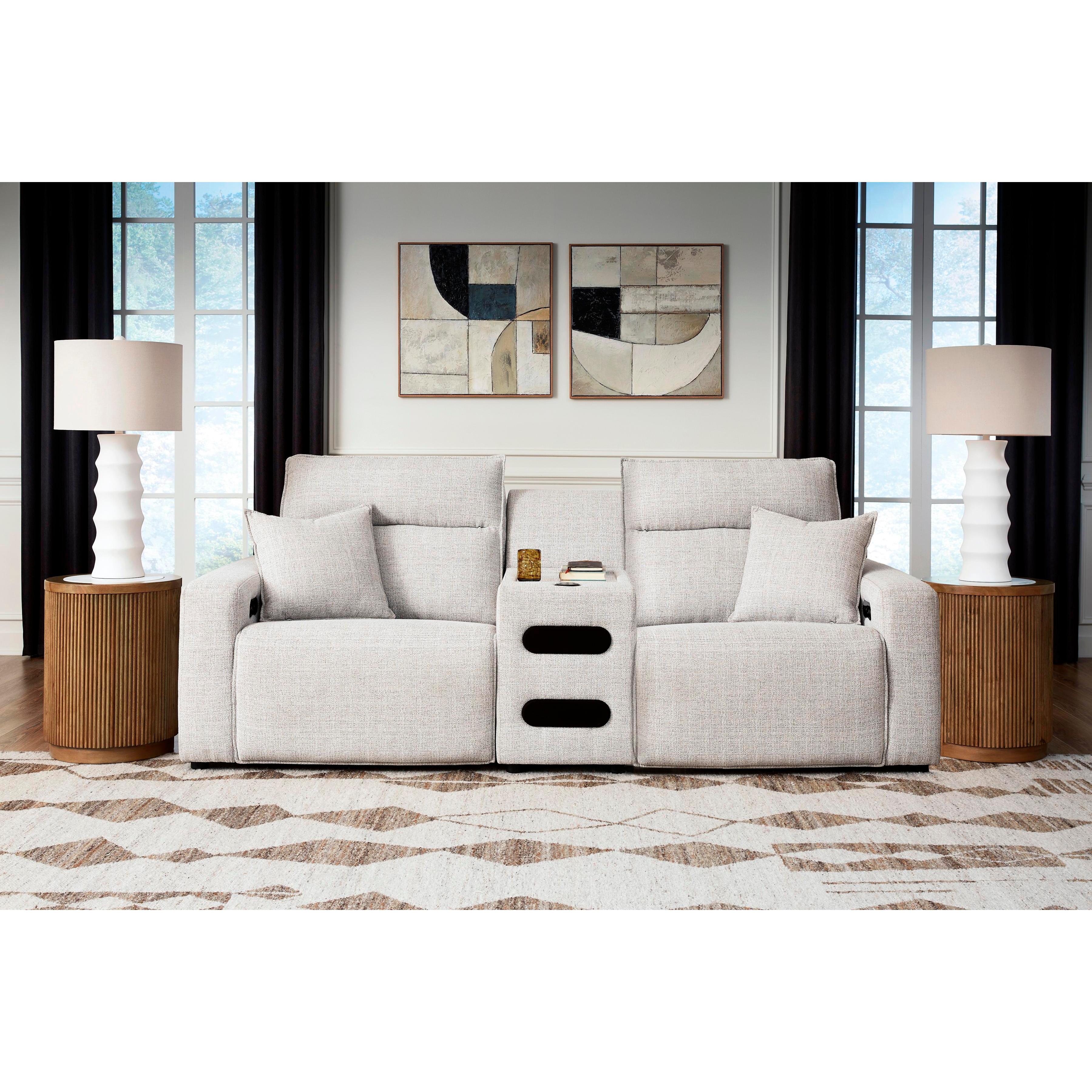  Manufacturer Color_Stone --  ModMax II 65907S2 3 pc Power Reclining Sectional IMAGE 1