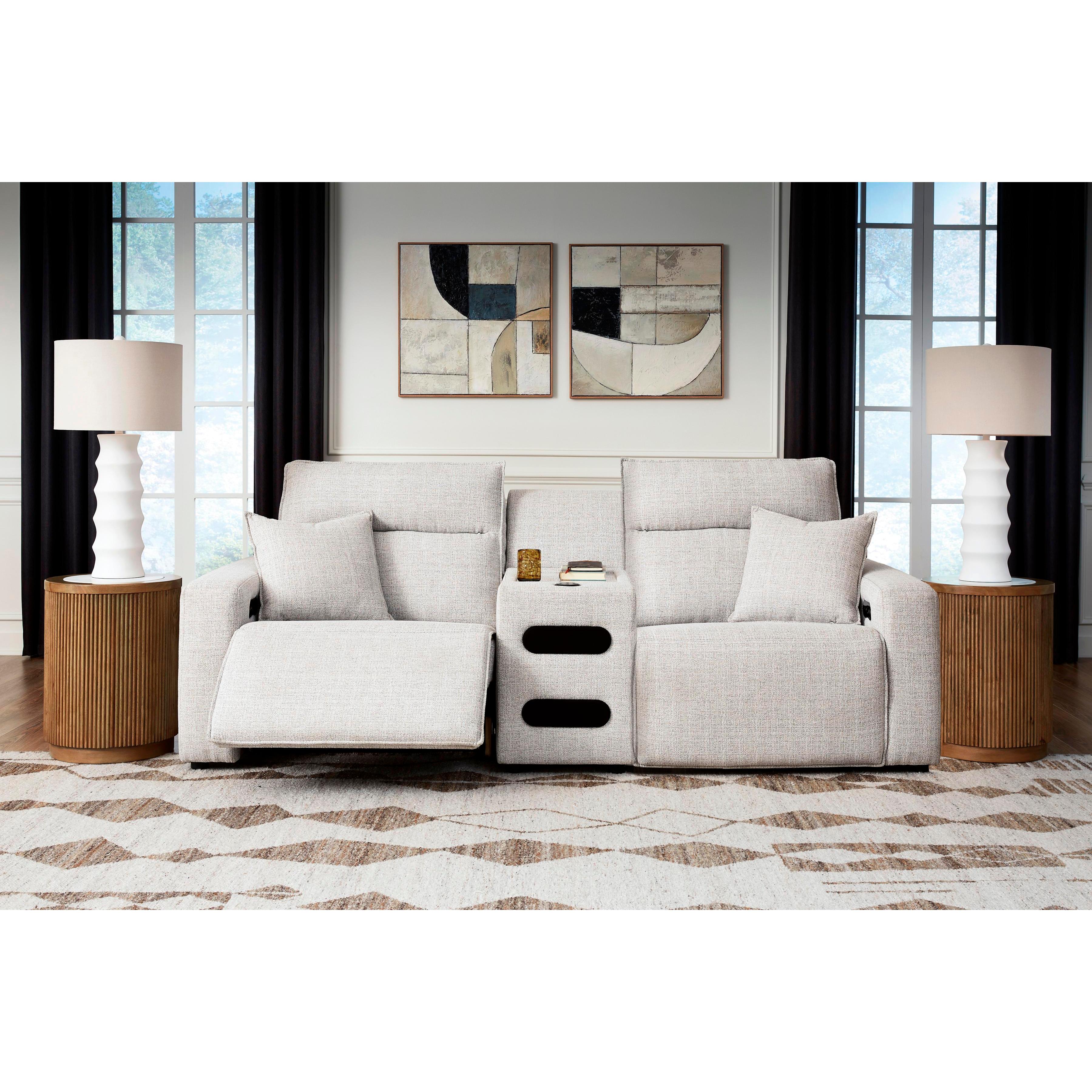  Manufacturer Color_Stone --  ModMax II 65907S2 3 pc Power Reclining Sectional IMAGE 2