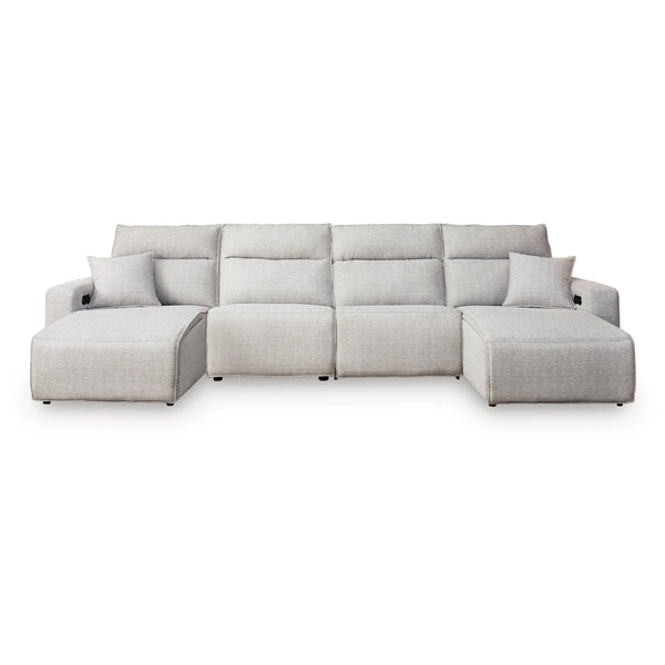 Signature Design by Ashley ModMax II 65907S37 4 pc Reclining Sectional with Double Chaise