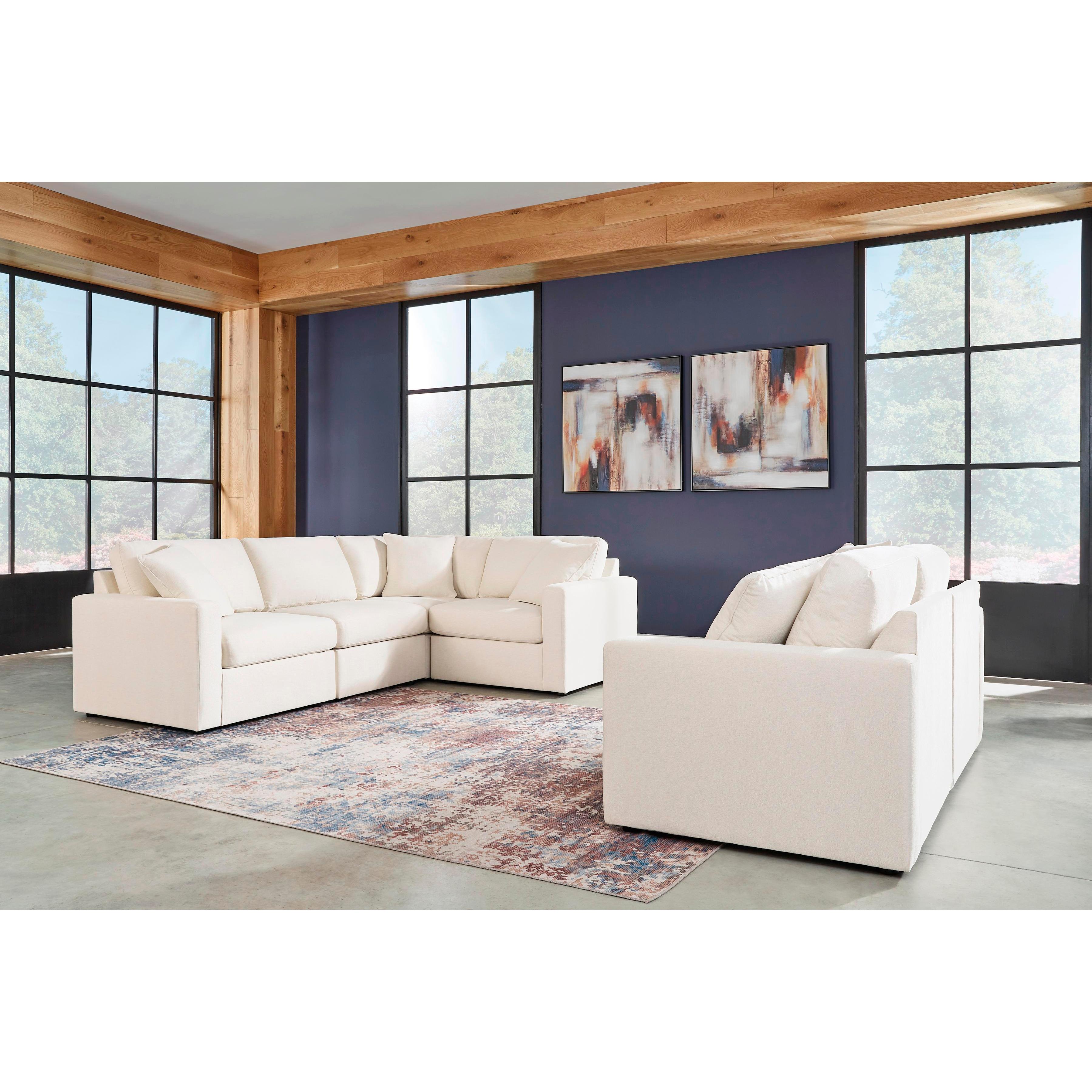  Manufacturer Color_Oyster --  Modmax 92103S72 4 pc Sectional IMAGE 2