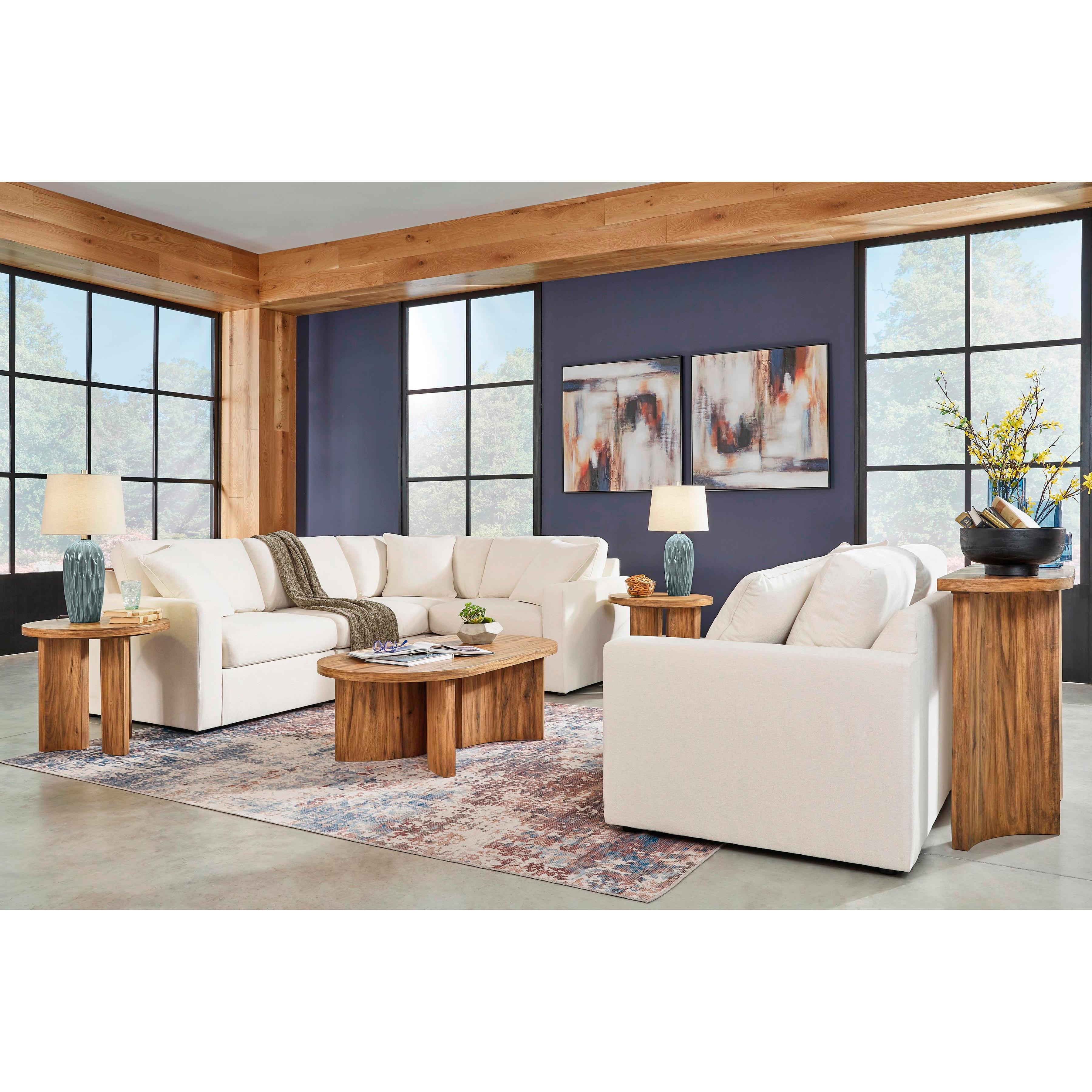  Manufacturer Color_Oyster --  Modmax 92103S72 4 pc Sectional IMAGE 3