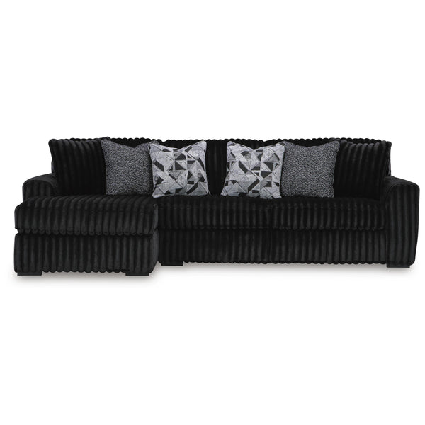 Signature Design by Ashley Midnight-Madness 98103S15 3 pc Sectional with Chaise