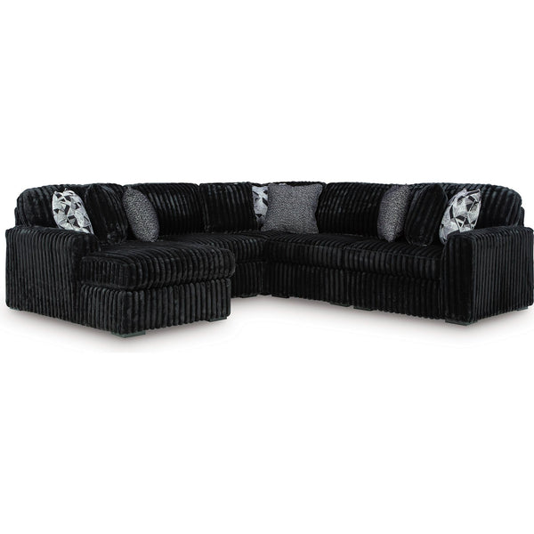 Signature Design by Ashley Midnight Madness Fabric pc Sectional