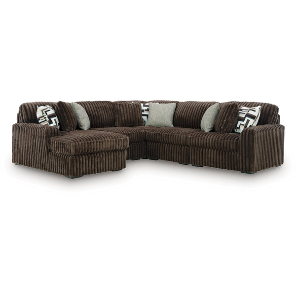 Signature Design by Ashley Midnight-Madness 98104S21 5 pc Sectional with Chaise